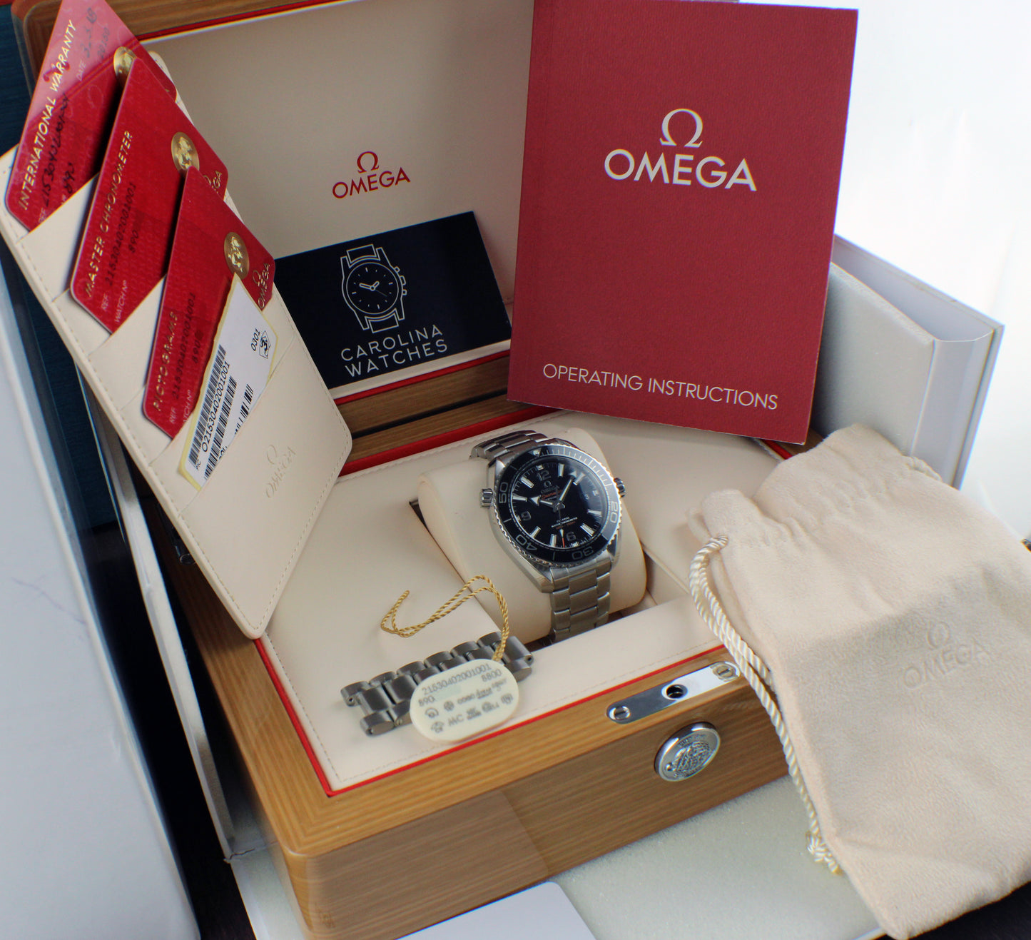 Omega Seamaster Planet Ocean Co-Axial 39.5MM Black 600M 215.30.40.20.01.001