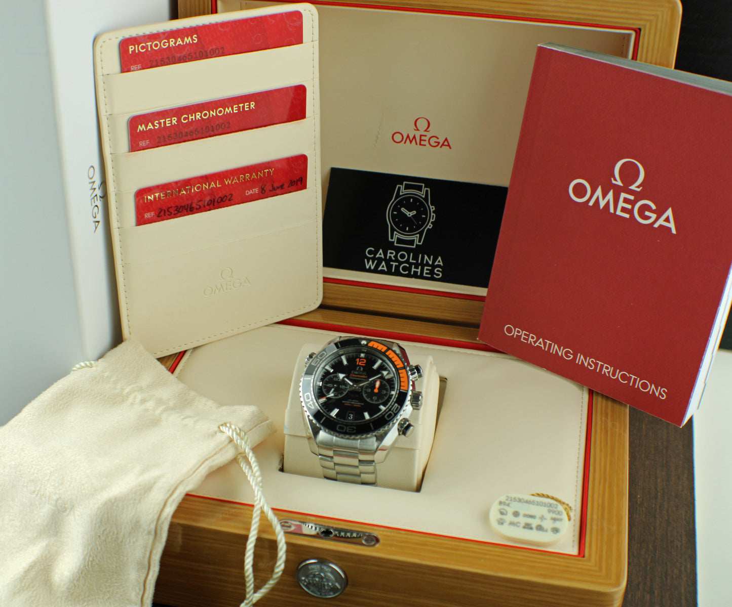 OMEGA Seamaster Planet Ocean 600M 215.30.46.51.01.002 Stainless Steel 45.5mm