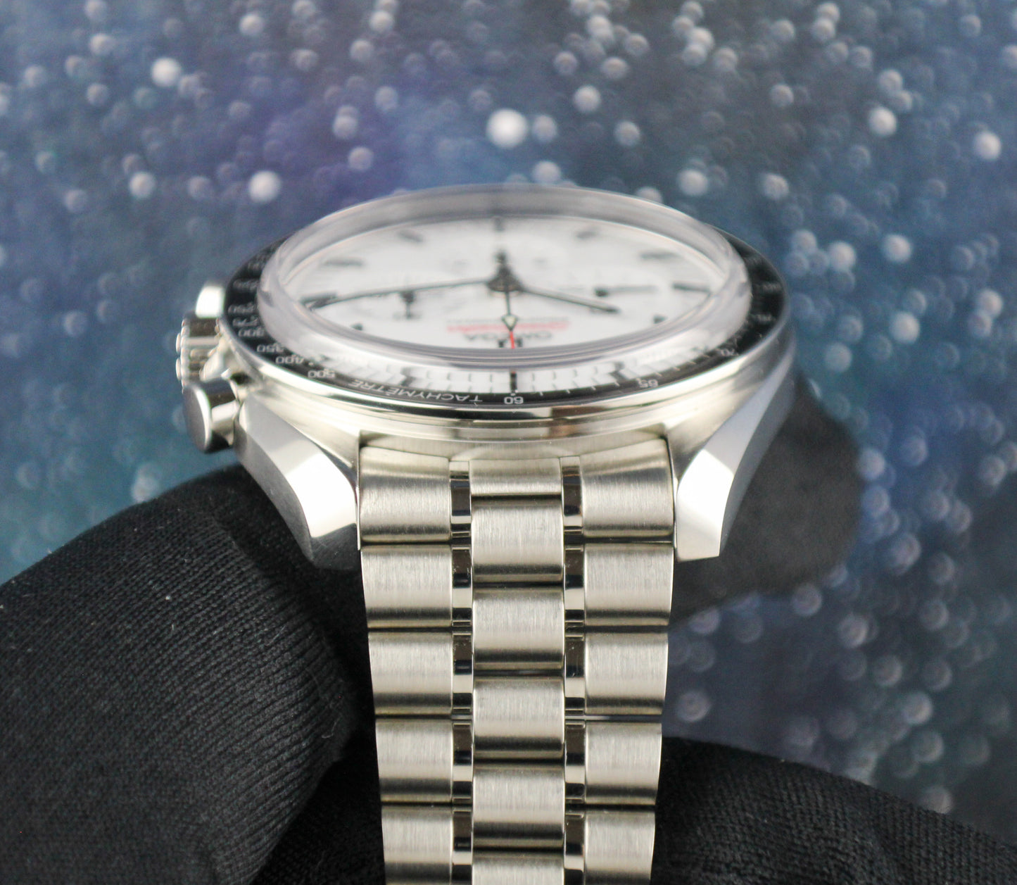 OMEGA Speedmaster Moonwatch Professional 310.30.42.50.04.001 White Dial OEM Rubber Strap & Deployant Clasp