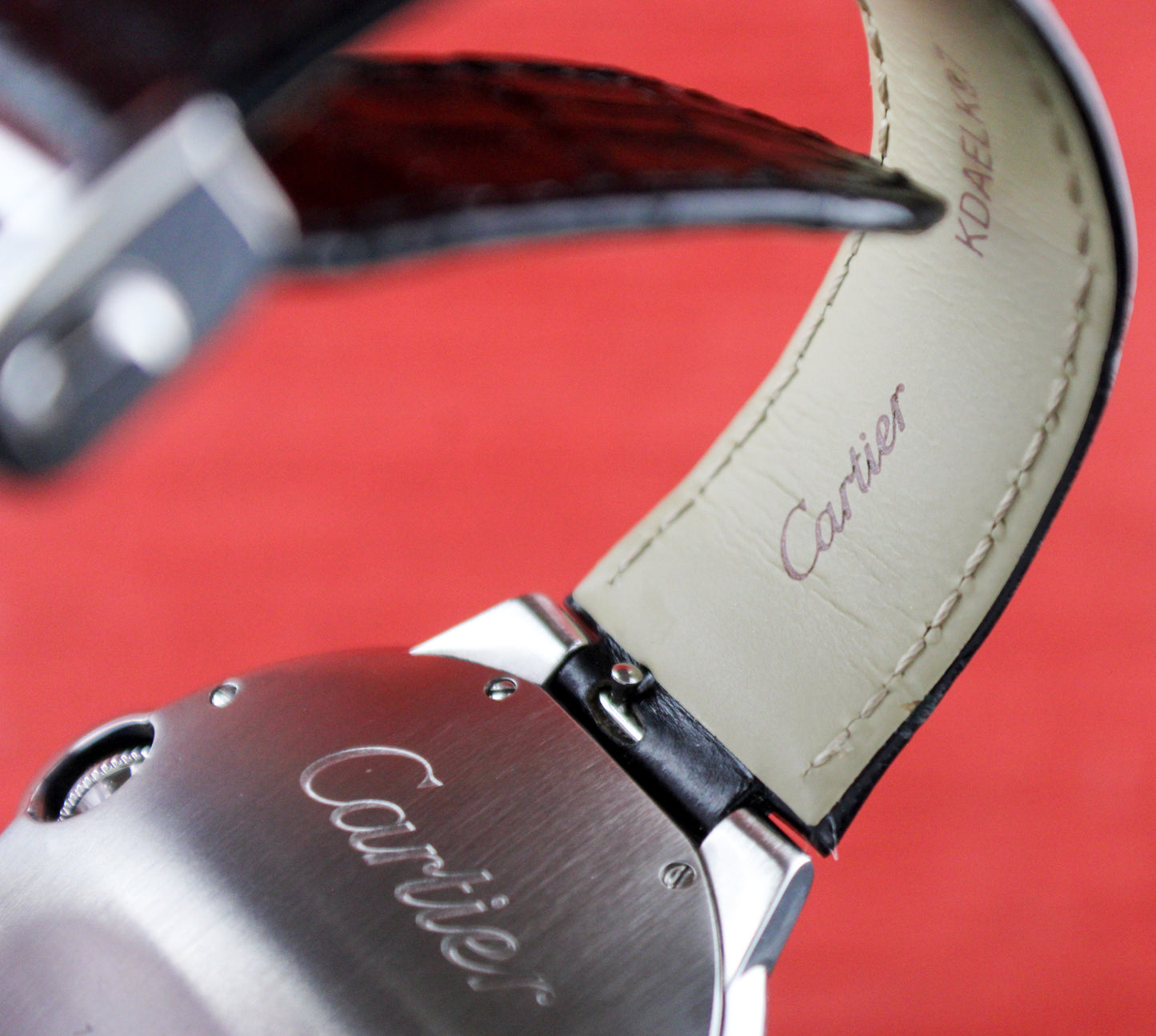 Cartier Ballon Bleu 42mm OEM Strap & Clasp