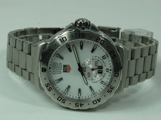 Tag Heuer Formula 1 Stainless White Dial 42mm