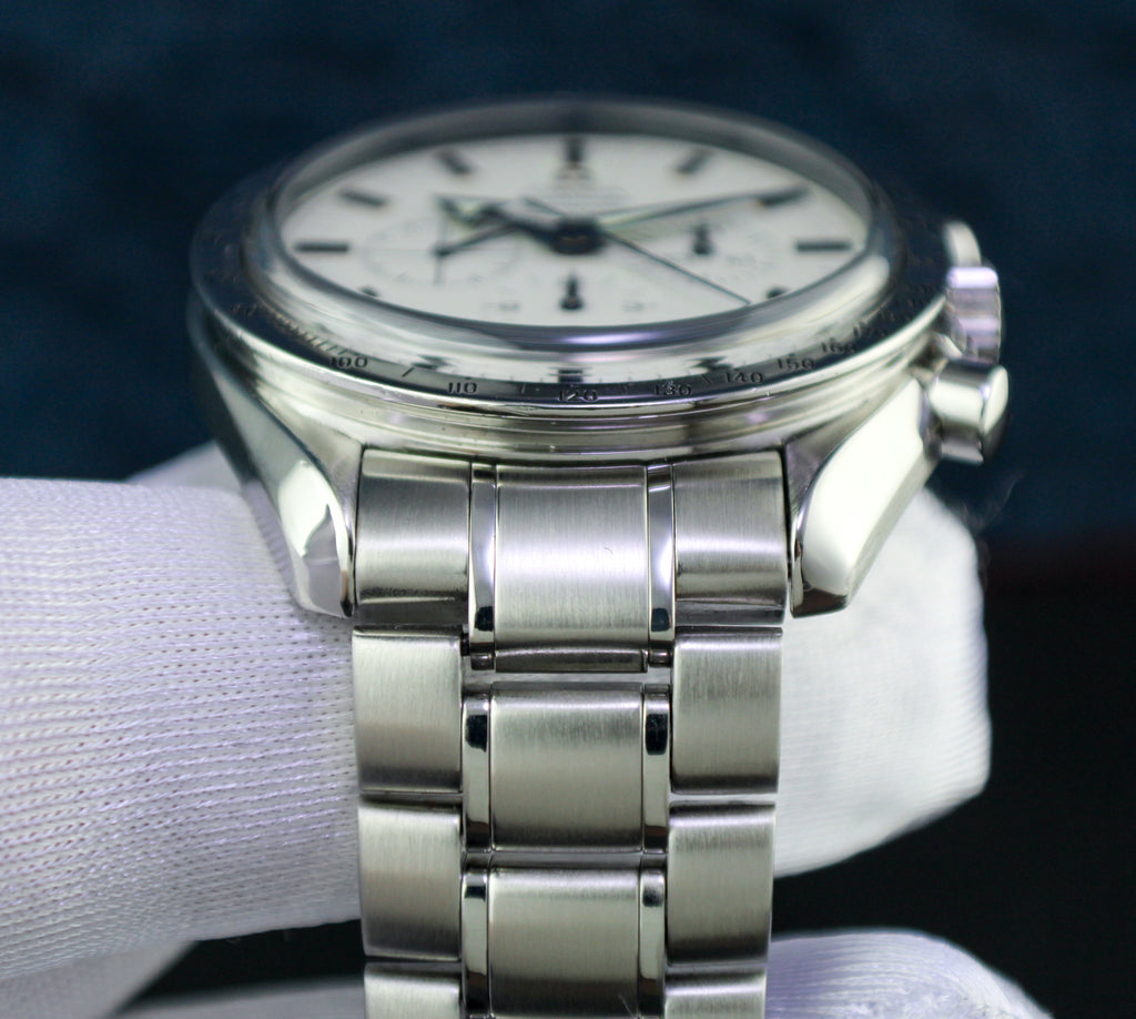 OMEGA Speedmaster Broad Arrow 3551.20.00 Box & Papers Chronograph Stainless Steel