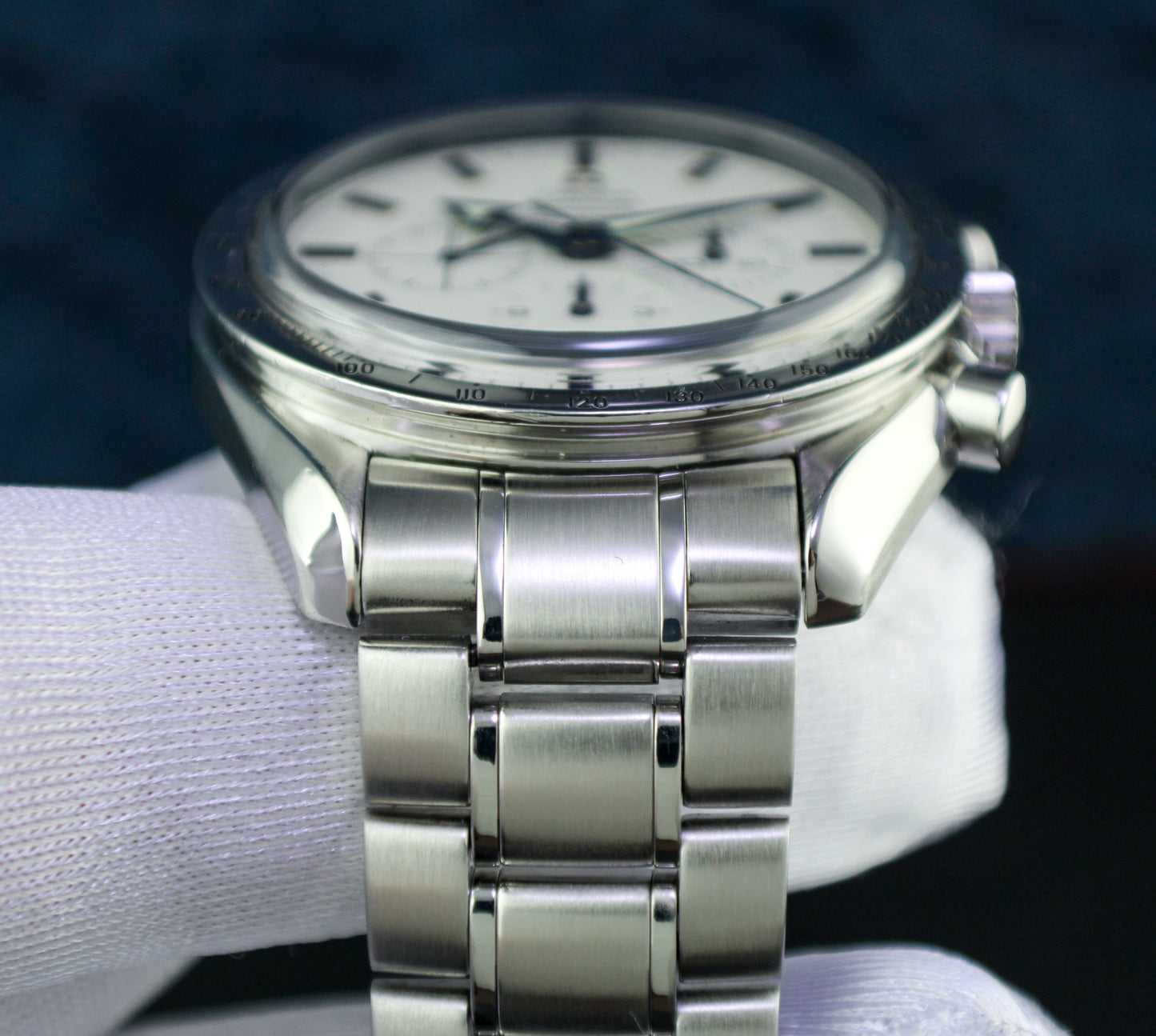 OMEGA Speedmaster Broad Arrow 3551.20.00 Box & Papers Chronograph Stainless Steel