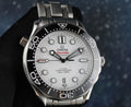2025 OMEGA Seamaster Diver 300M 210.30.42.20.04.001 White Dial Steel & OEM Nato