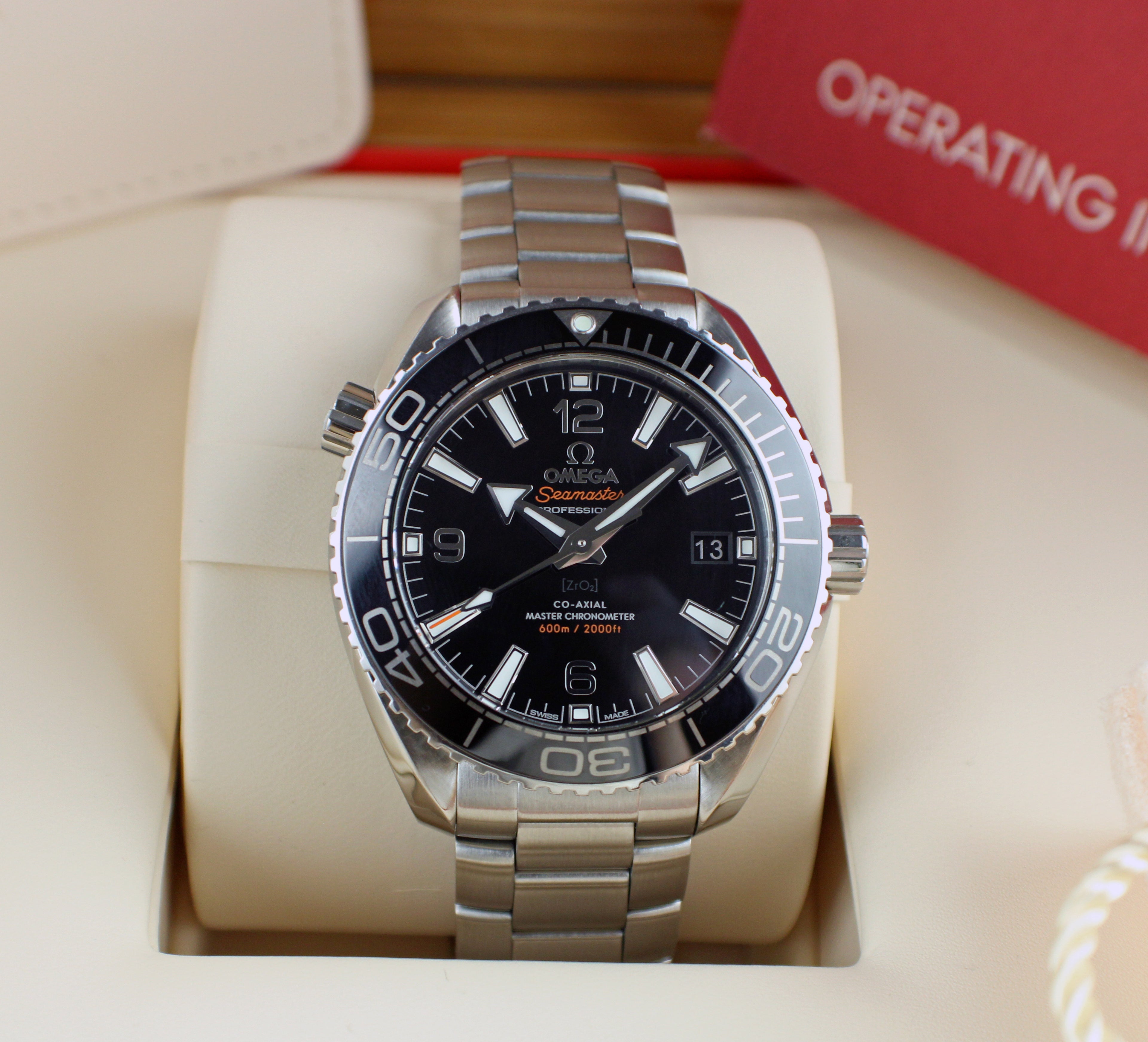 Omega Seamaster Planet Ocean Co-Axial 39.5MM Black 600M 215.30.40.20.01.001