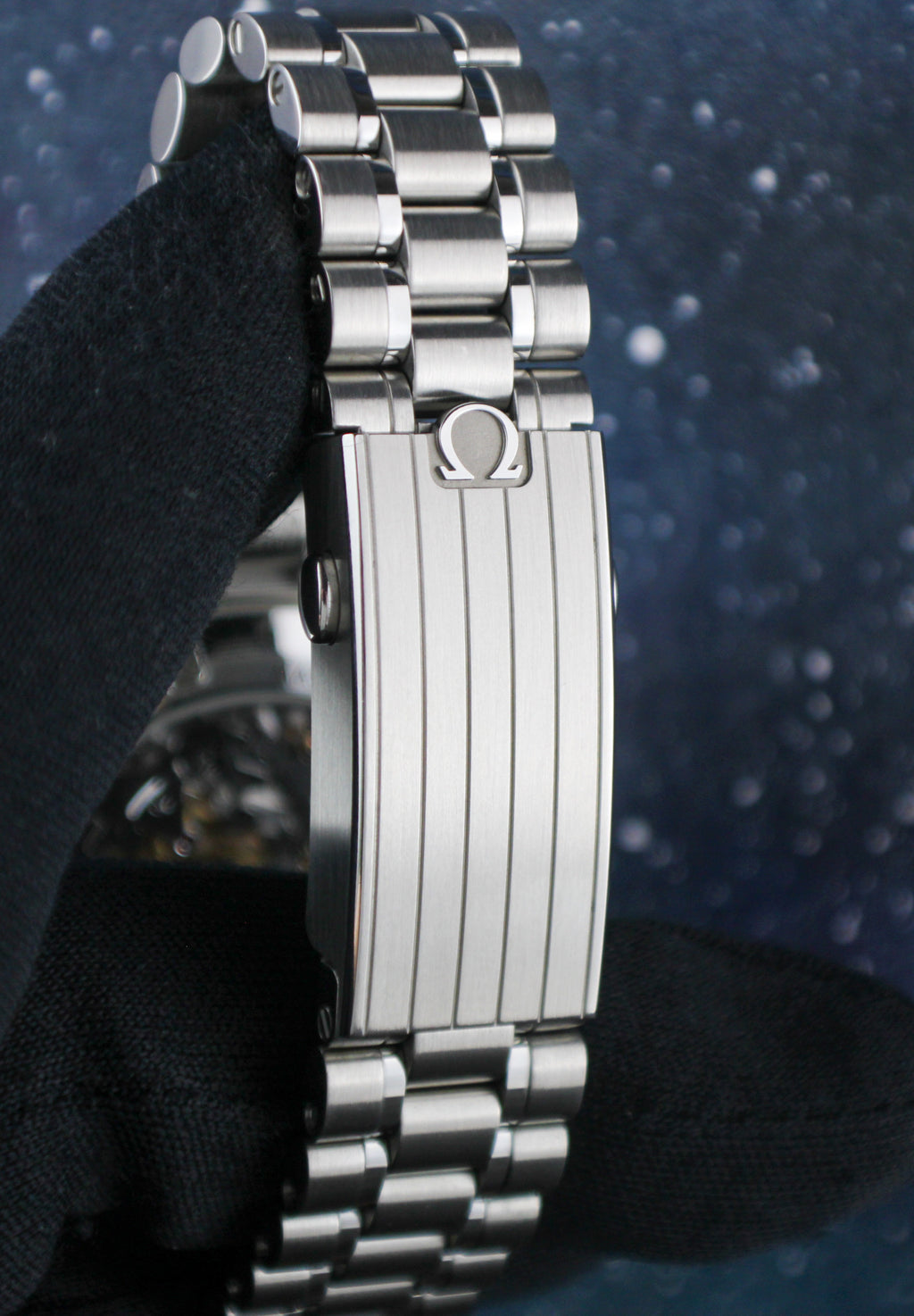 OMEGA Speedmaster Moonwatch Professional 310.30.42.50.04.001 White Dial OEM Rubber Strap & Deployant Clasp