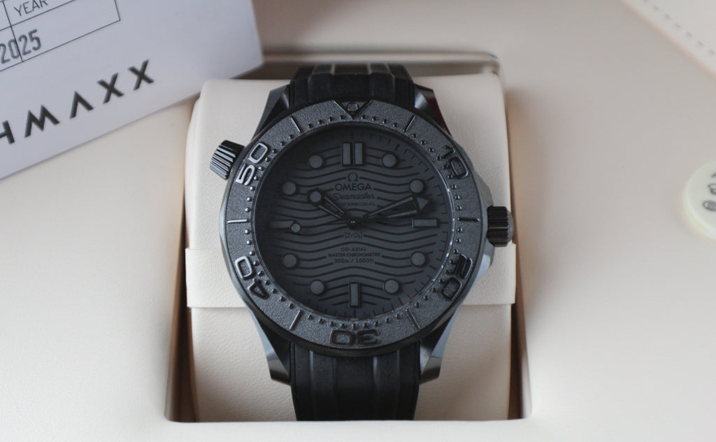OMEGA Seamaster Diver 300M 210.92.44.20.01.003 Black Ceramic Box & Papers 2025