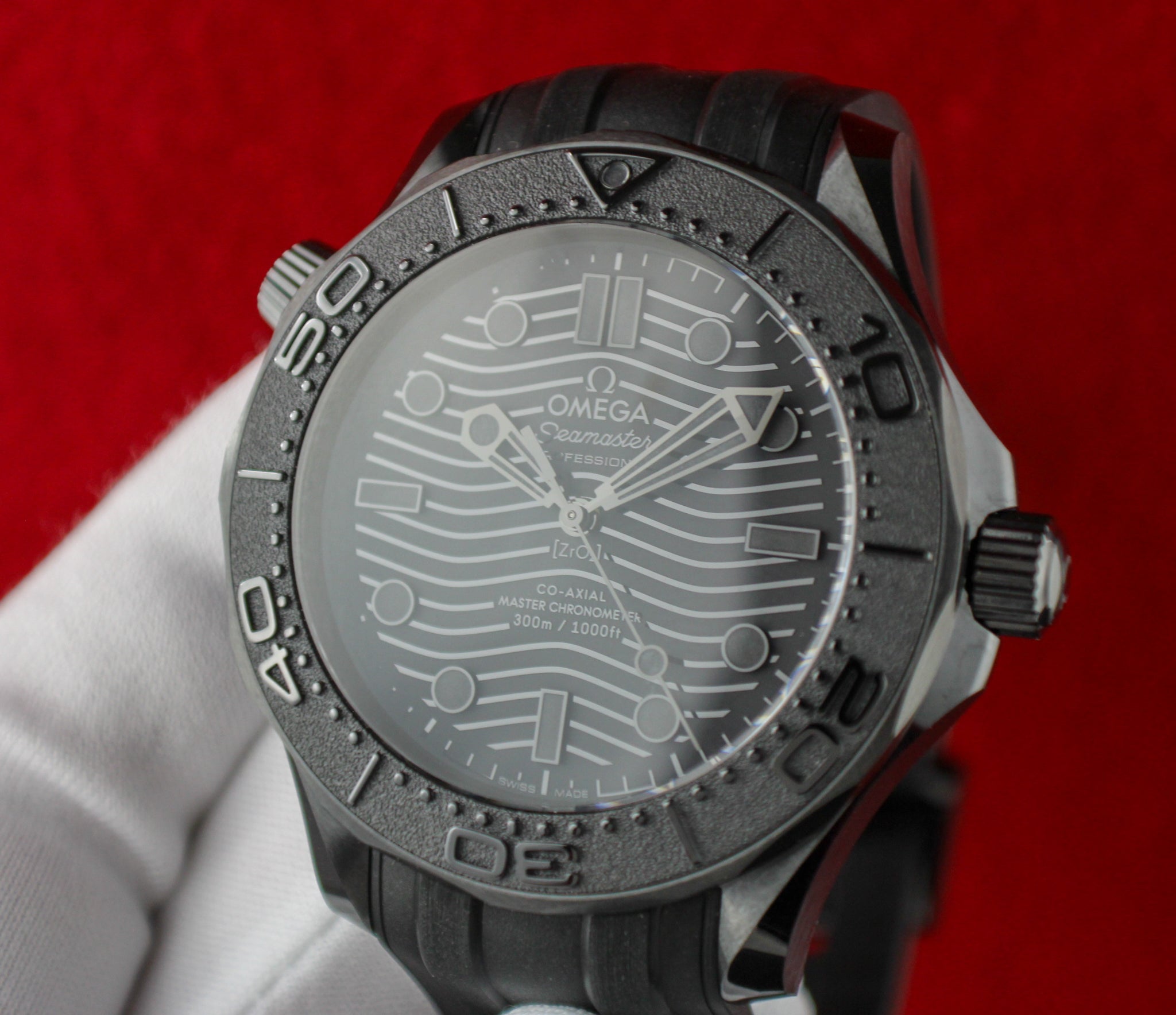 OMEGA Seamaster Diver 300M 210.92.44.20.01.003 Black Ceramic Box & Papers 2025