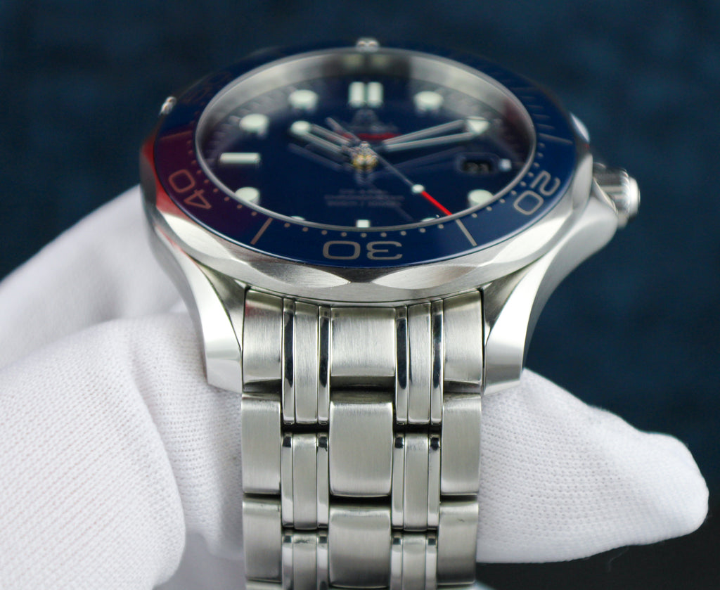 OMEGA Seamaster Diver 300M 212.30.41.20.03.001 Blue Dial Stainless Steel Ceramic