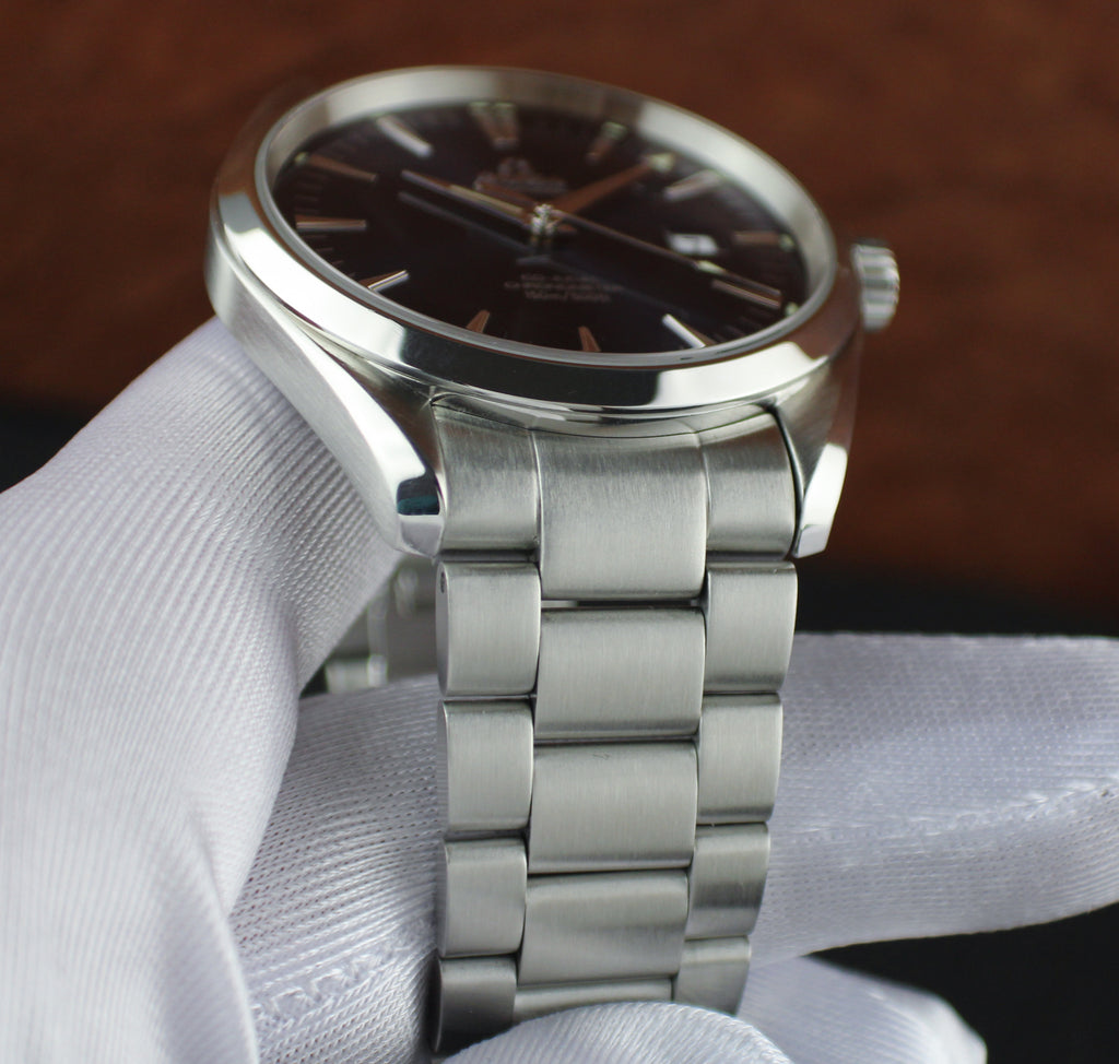 OMEGA Seamaster Aqua Terra 2502.80.00 Co-Axial Blue Dial Stainless Steel