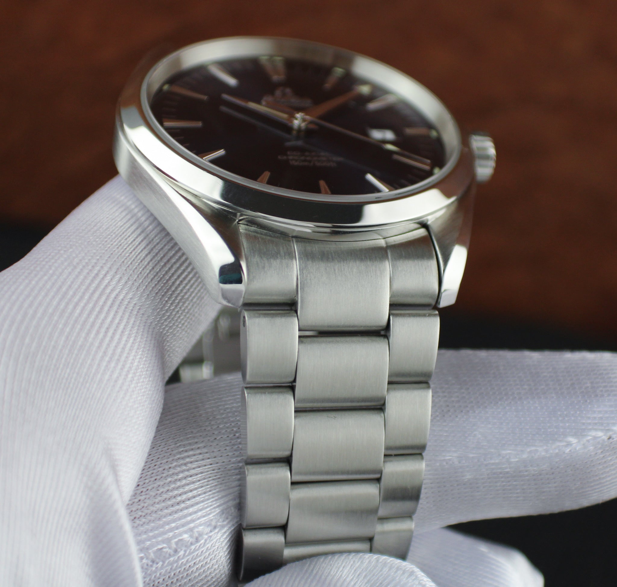 OMEGA Seamaster Aqua Terra 2502.80.00 Co-Axial Blue Dial Stainless Steel