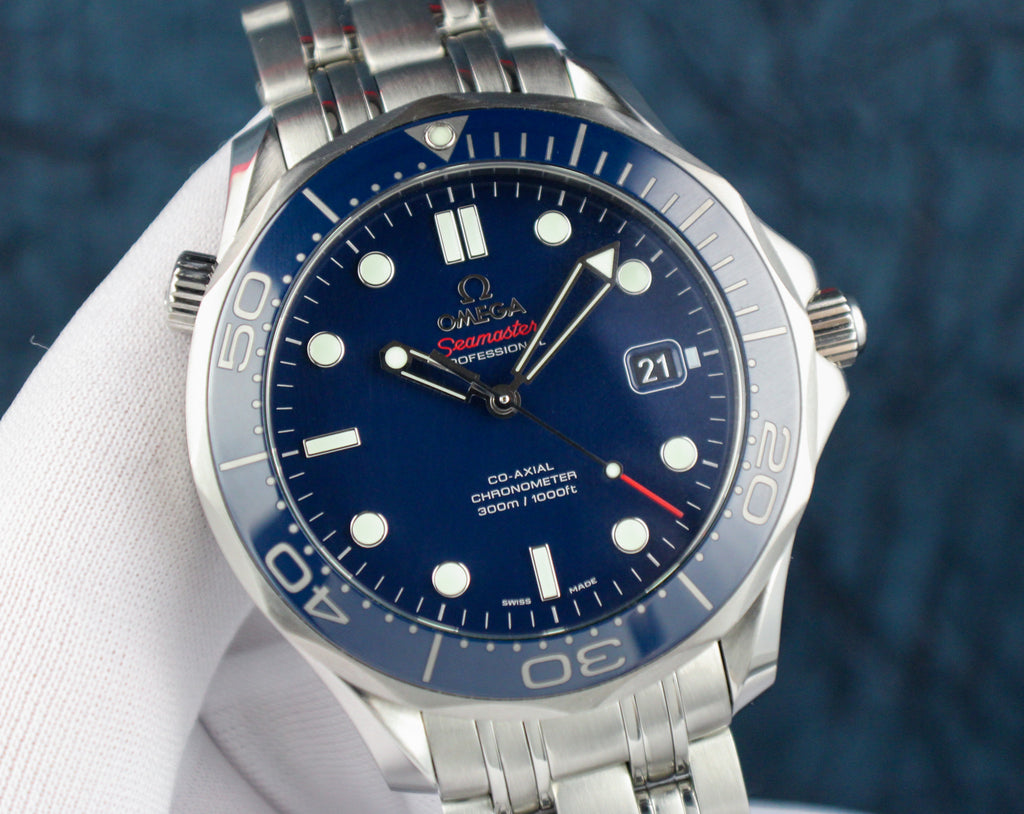 OMEGA Seamaster Diver 300M 212.30.41.20.03.001 Blue Dial Stainless Steel Ceramic