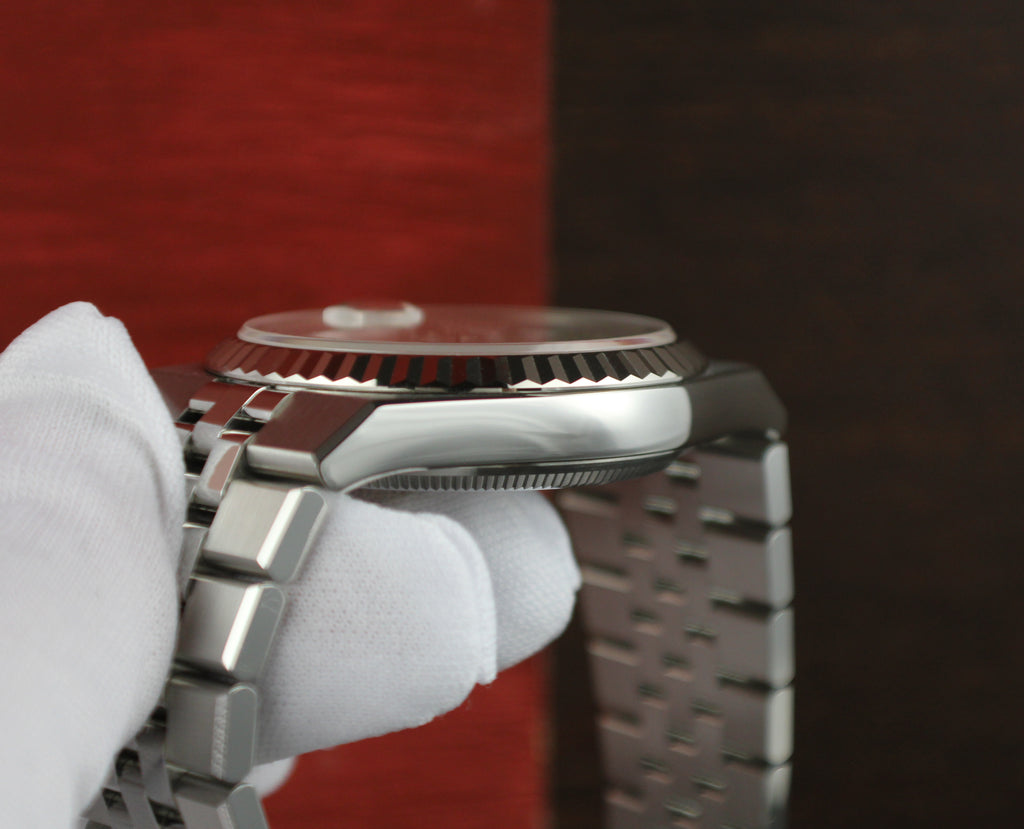 Rolex Land-Dweller 127234 JUNE 2026 Steel Honeycomb White Dial 36mm Complete Set