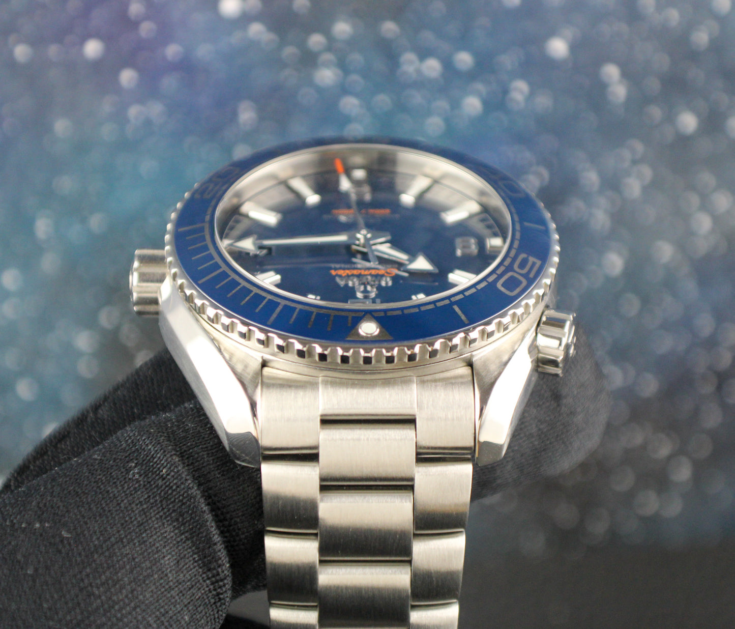 OMEGA Seamaster Planet Ocean 600M 215.30.44.21.03.001 Blue Box & Papers