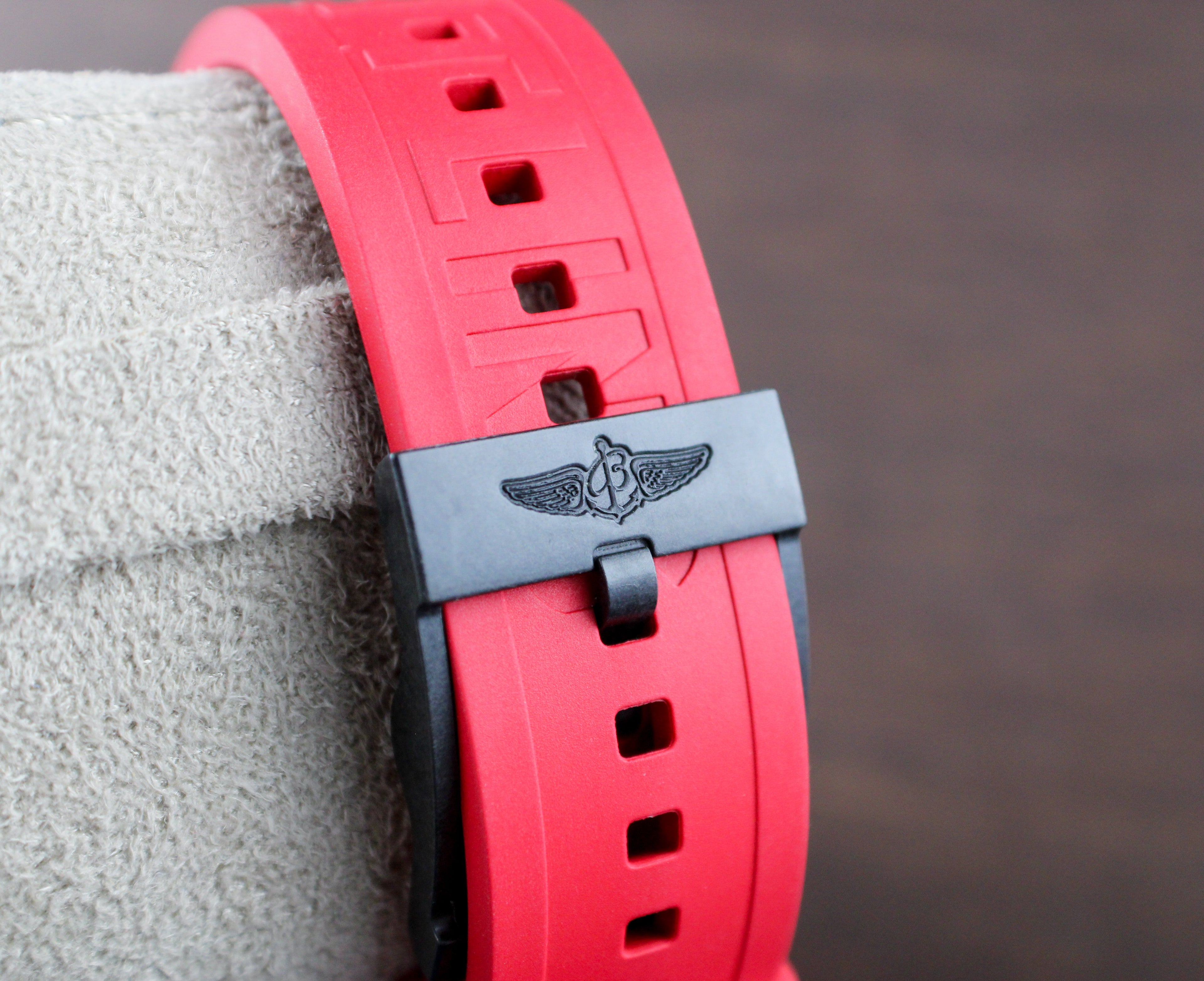 Breitling Endurance Pro X82310 44mm Red 2 OEM Straps.