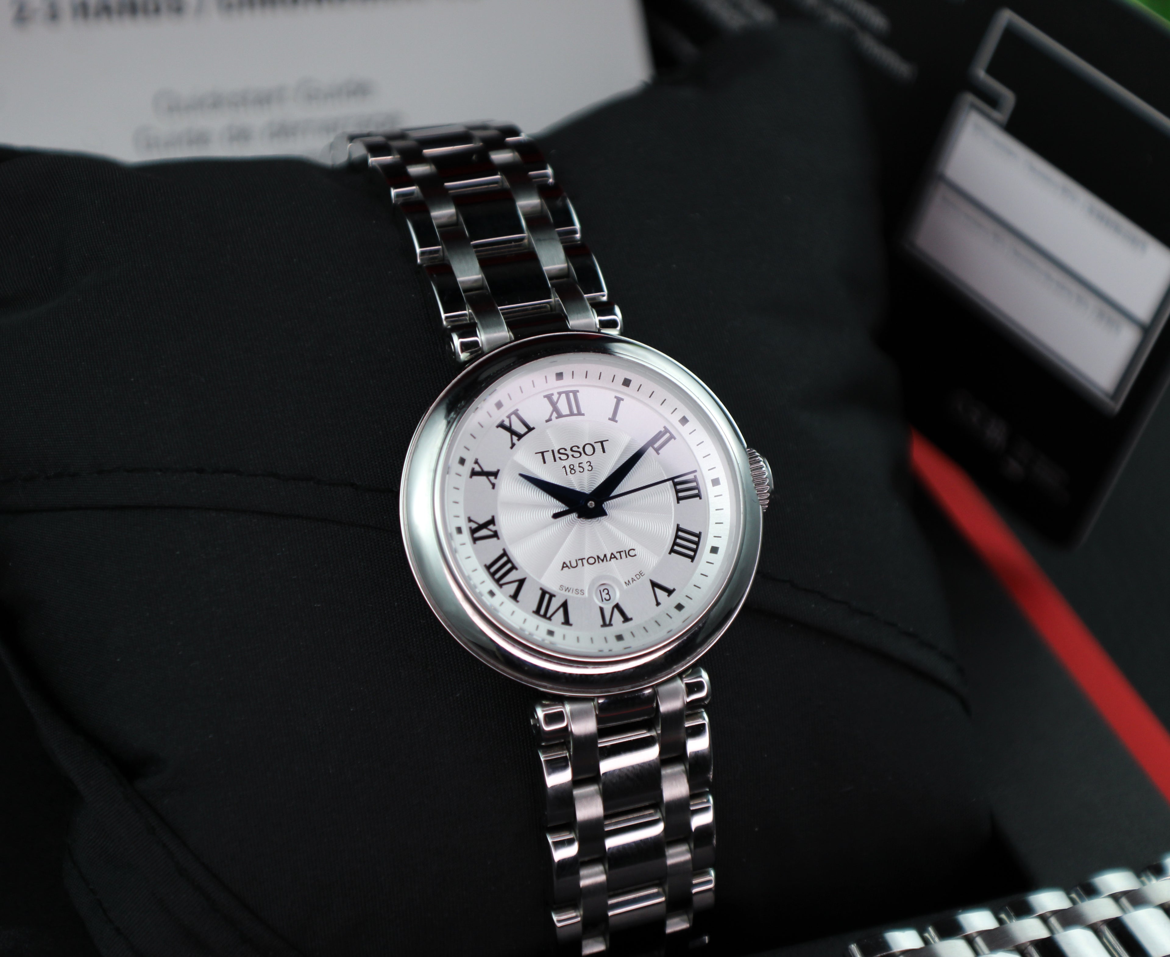 Tissot Bellissima 29mm White Roman Dial T126207A Automatic