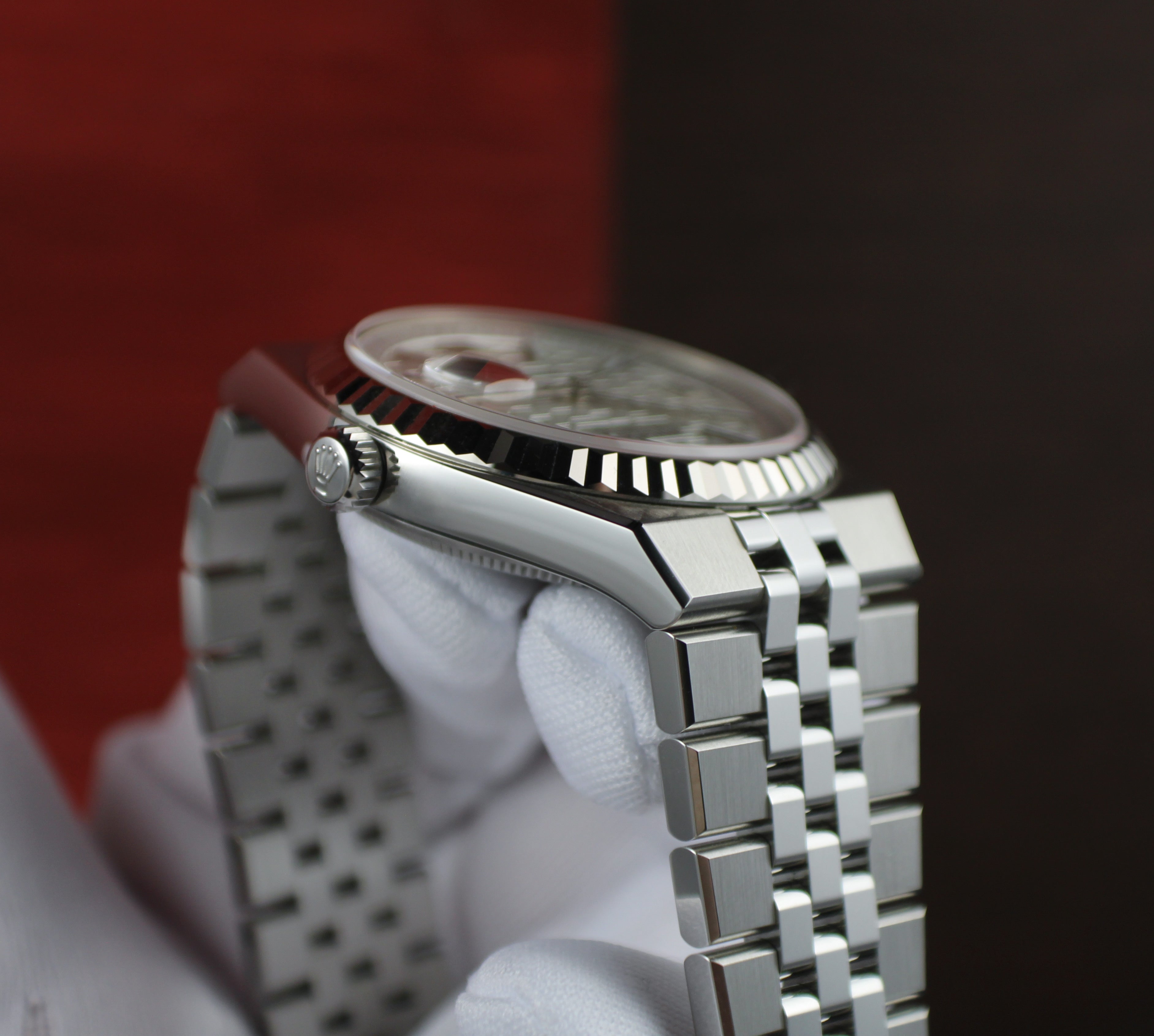 Rolex Land-Dweller 127234 JUNE 2026 Steel Honeycomb White Dial 36mm Complete Set