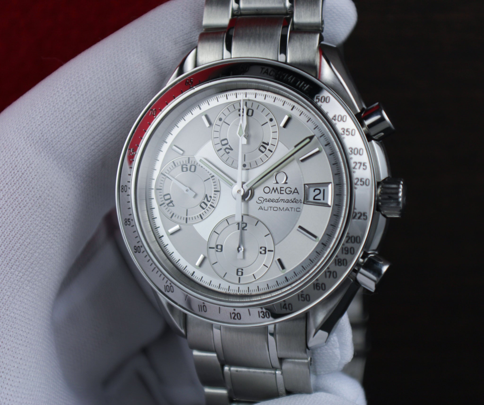 OMEGA Speedmaster 3513.30.00 Stainless Steel Automatic Chronograph 39mm