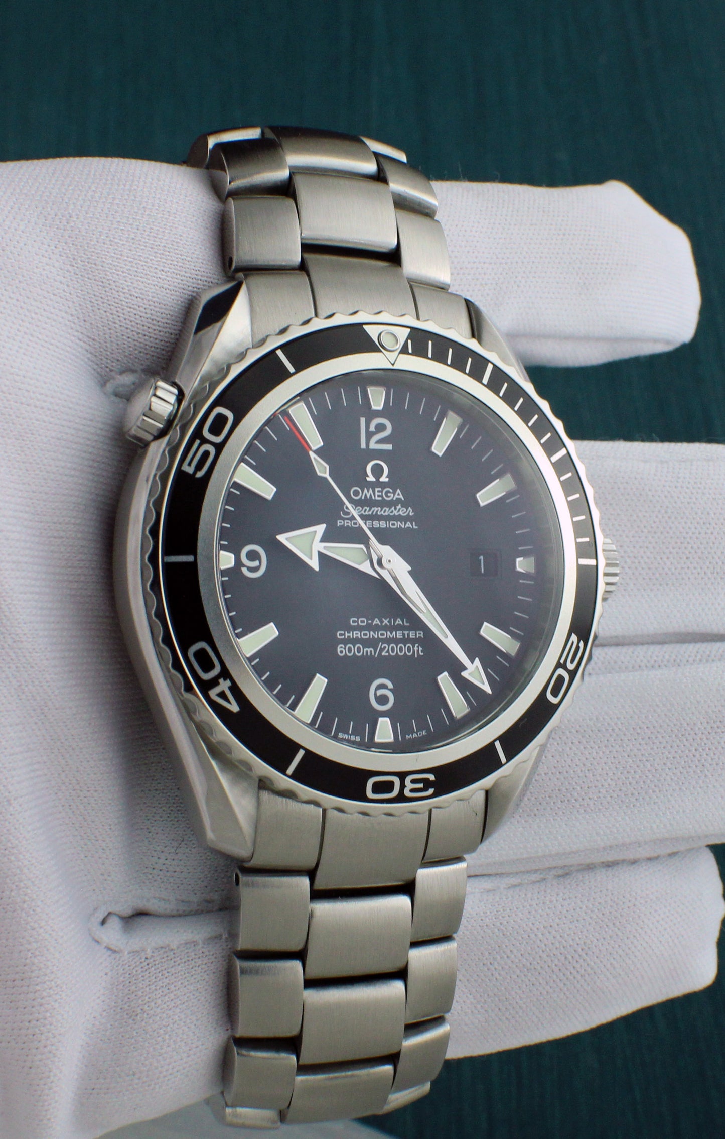 Omega Seamaster Planet Ocean Automatic 45.5mm Mens Co-Axial 2200.50.00 Steel