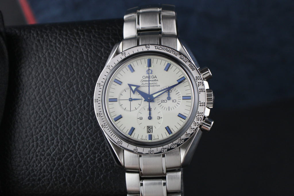 OMEGA Speedmaster Broad Arrow 3551.20.00 Box & Papers Chronograph Stainless Steel