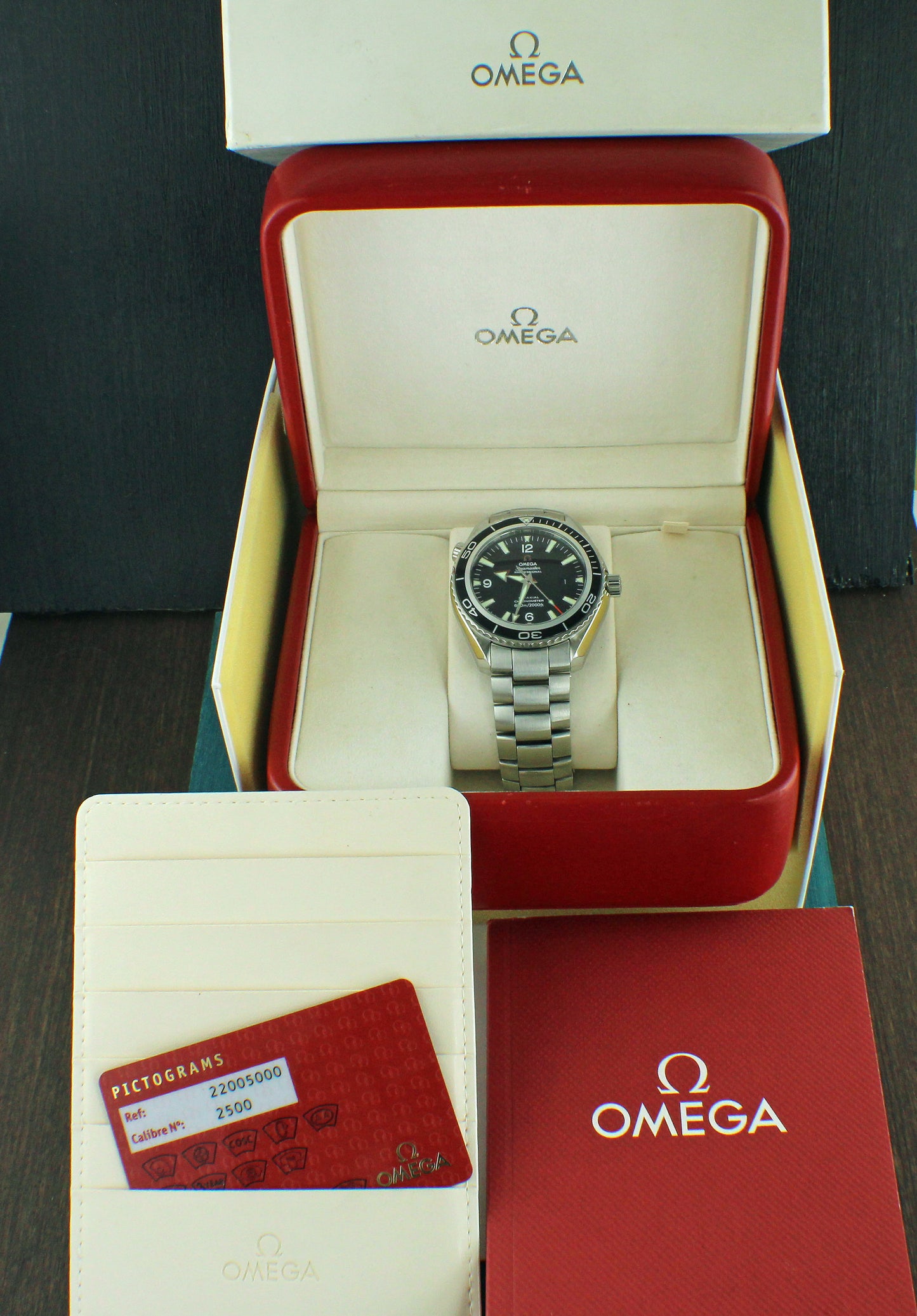 Omega Seamaster Planet Ocean Automatic 45.5mm Mens Co-Axial 2200.50.00 Steel