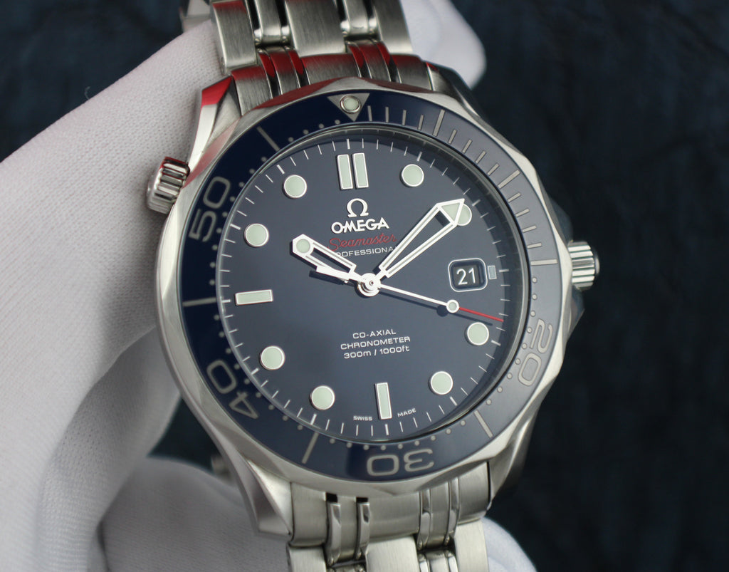 OMEGA Seamaster Diver 300M 212.30.41.20.03.001 Blue Dial Stainless Steel Ceramic