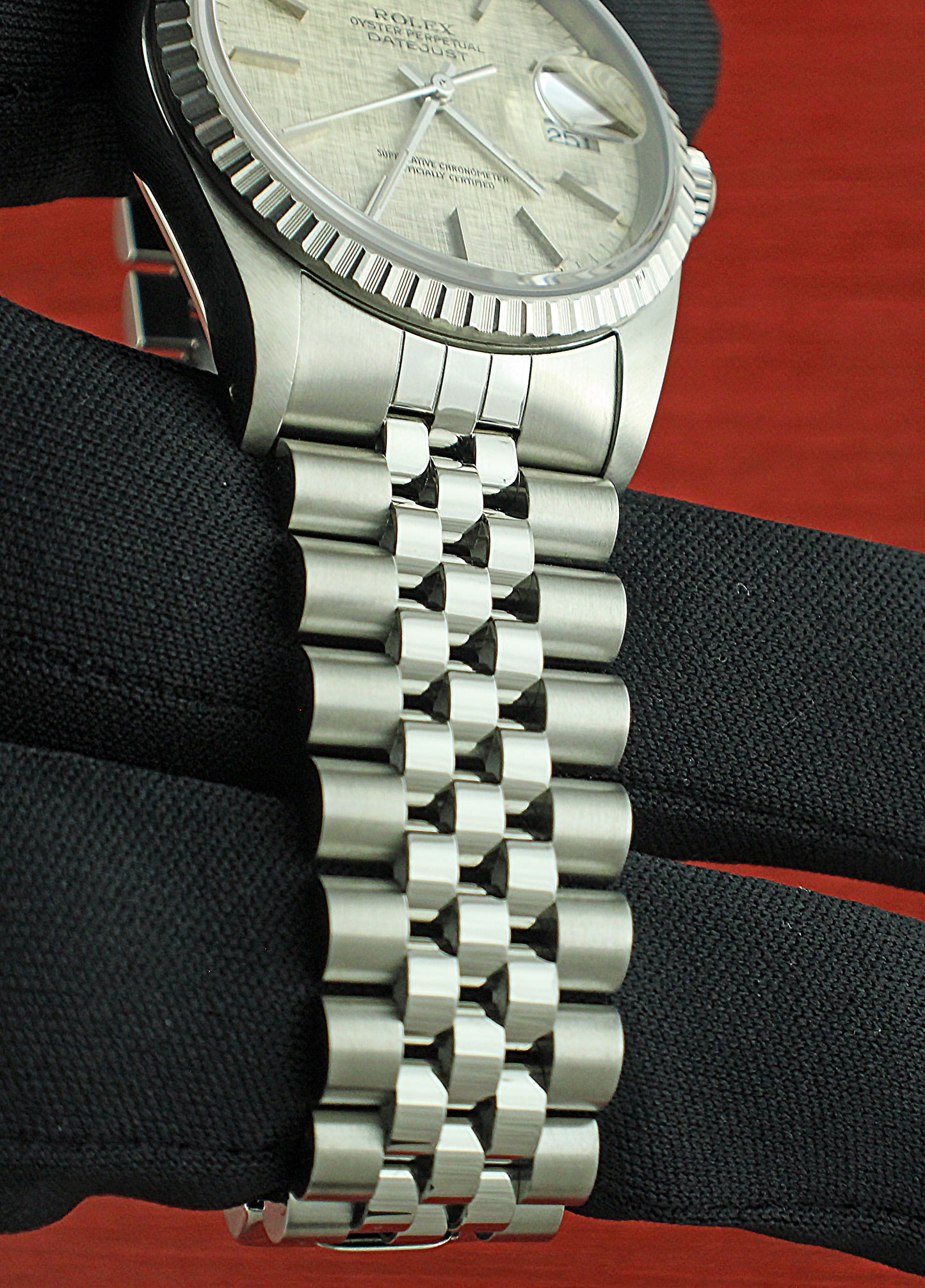 Rolex Datejust 16220 Oyster Stainless Steel Watch