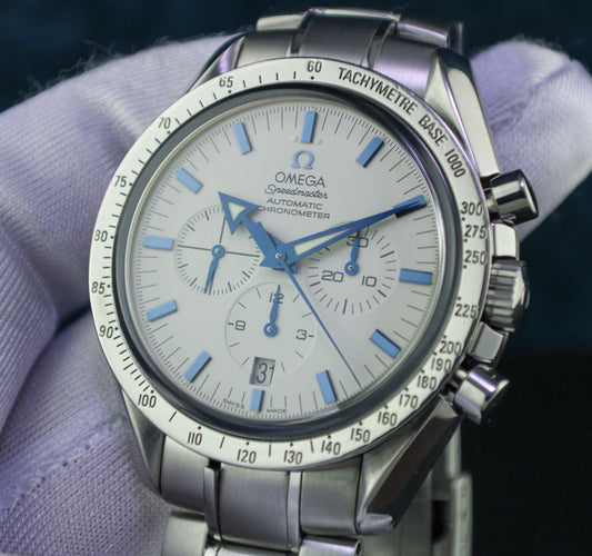 OMEGA Speedmaster Broad Arrow 3551.20.00 Box & Papers Chronograph Stainless Steel