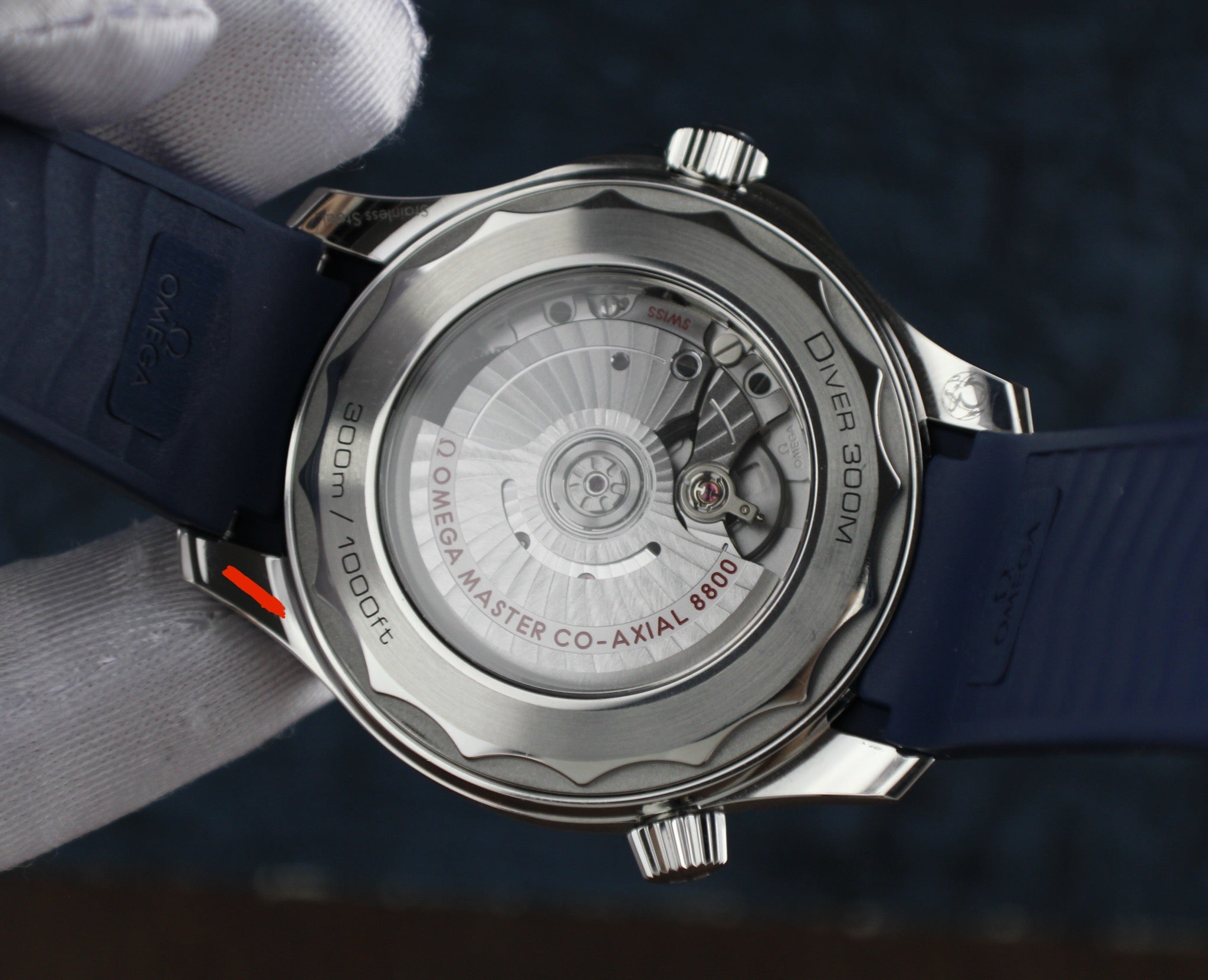 OMEGA Seamaster Diver 300M 210.30.42.20.06.001 Grey dial Blue 42 mm