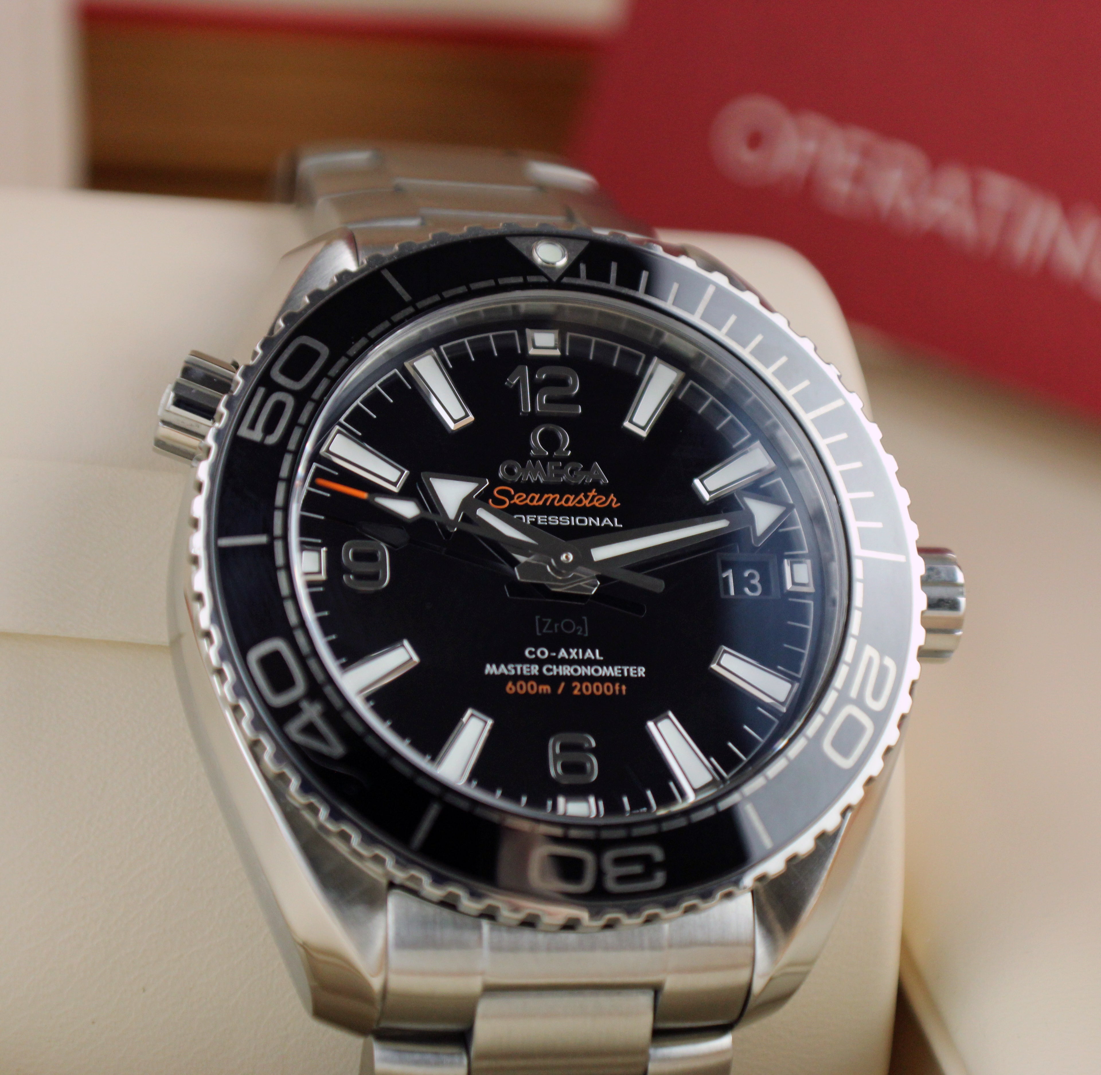 Omega Seamaster Planet Ocean Co-Axial 39.5MM Black 600M 215.30.40.20.01.001