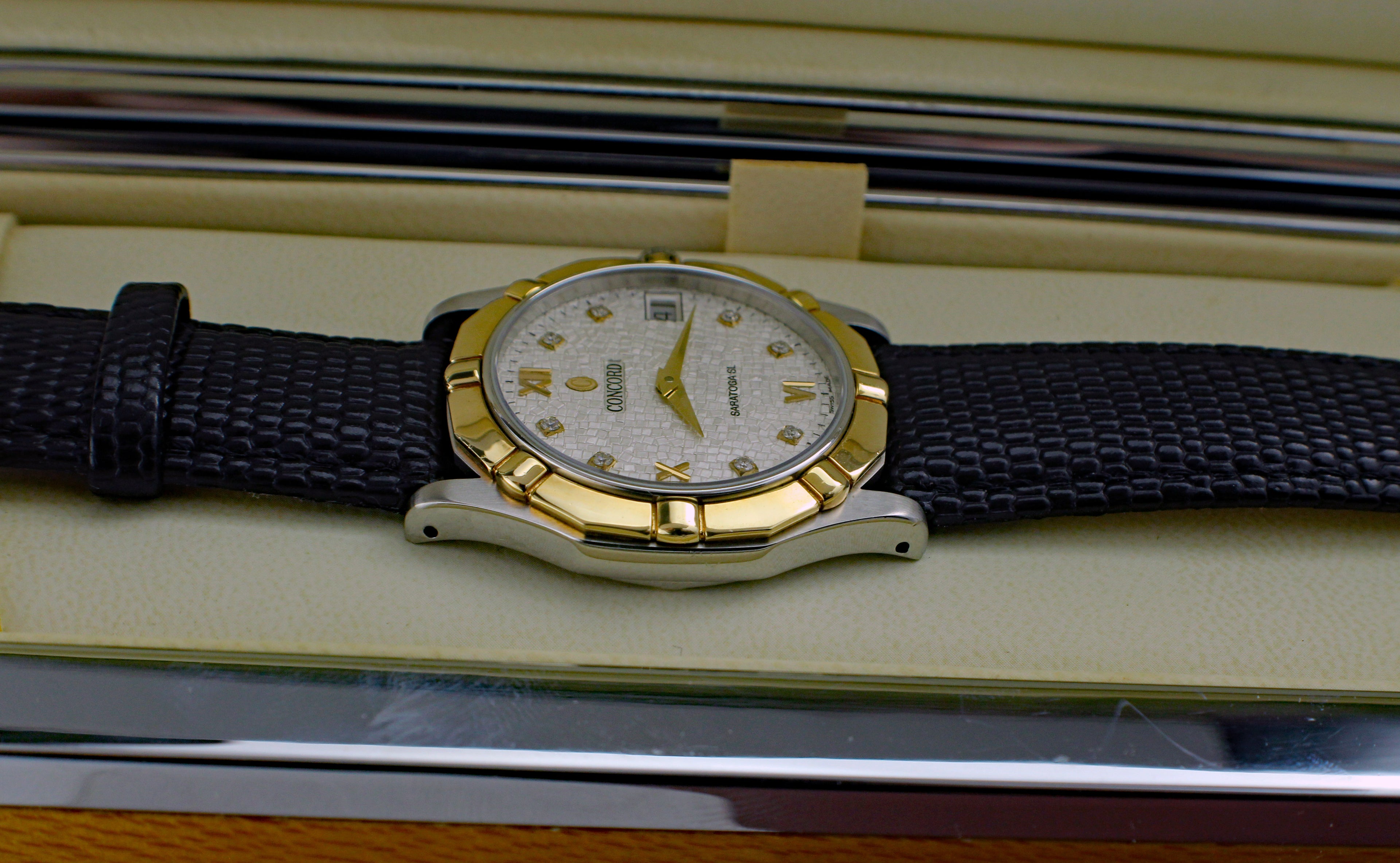 Concord Saratoga Two Tone 11-C2-230 Box & Papers