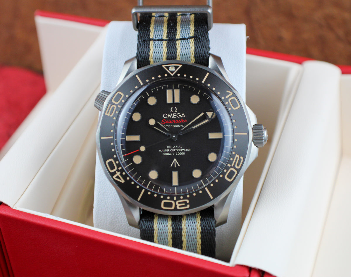 OMEGA Seamaster Diver 300M 210.92.42.20.01.001 007 Edition No Time To Die NTTD