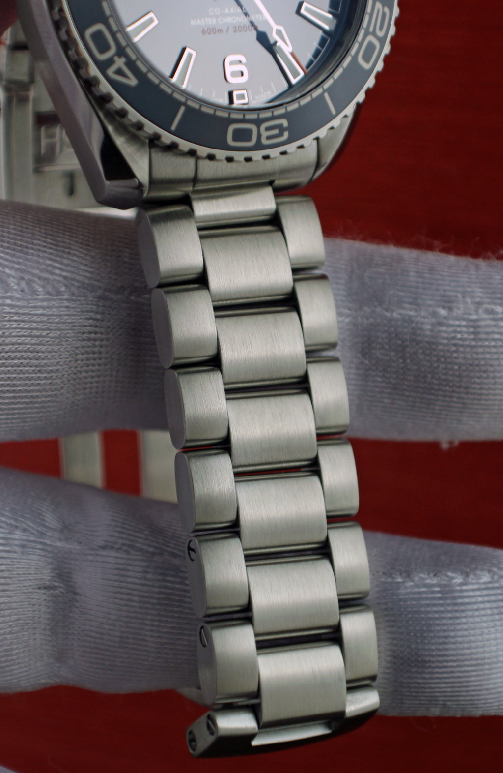OMEGA Seamaster Planet Ocean 600M 215.30.40.20.03.001 Blue Dial Box Papers Cards
