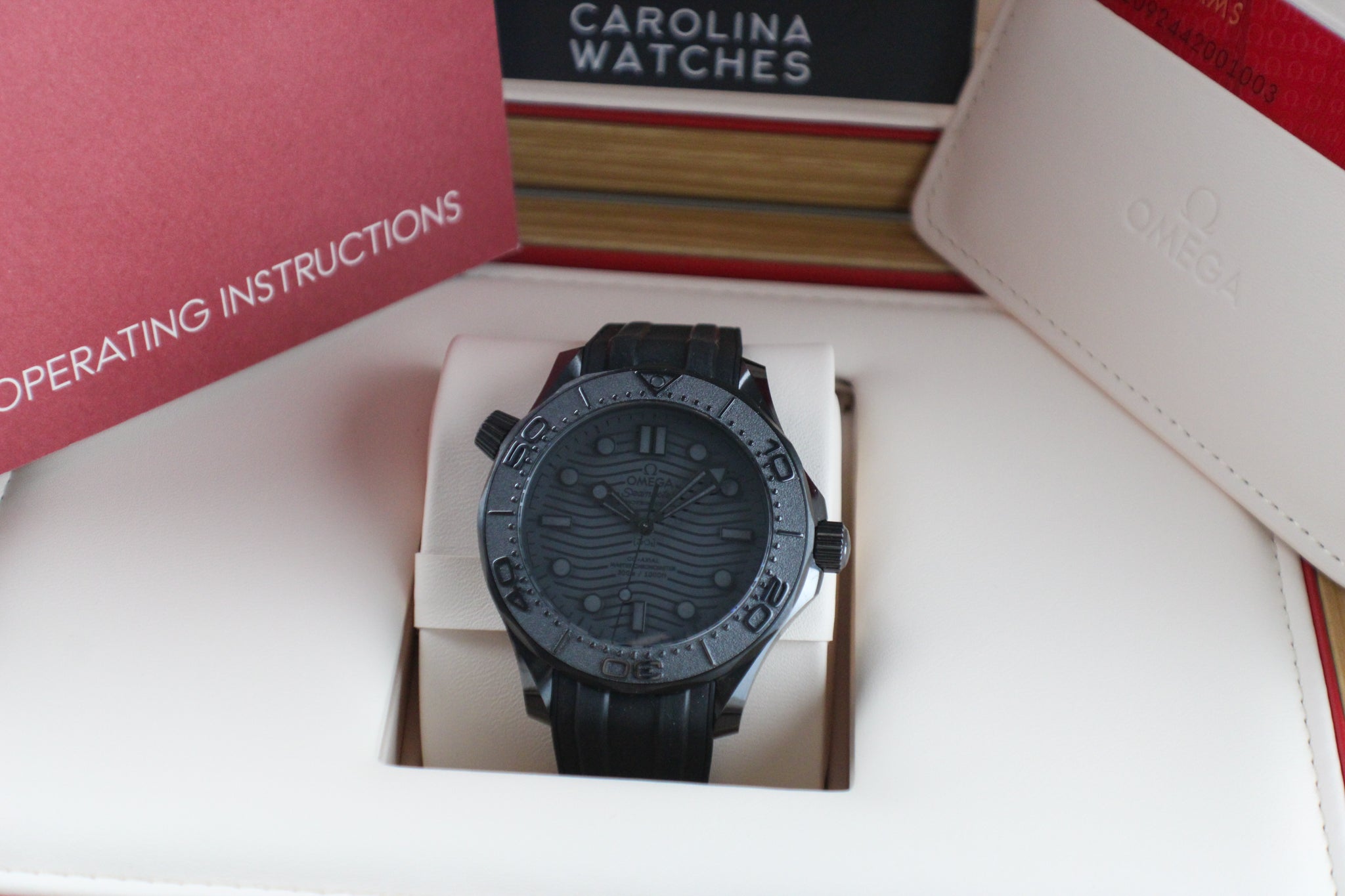 OMEGA Seamaster Diver 300M 210.92.44.20.01.003 Black Ceramic Box & Papers 2025