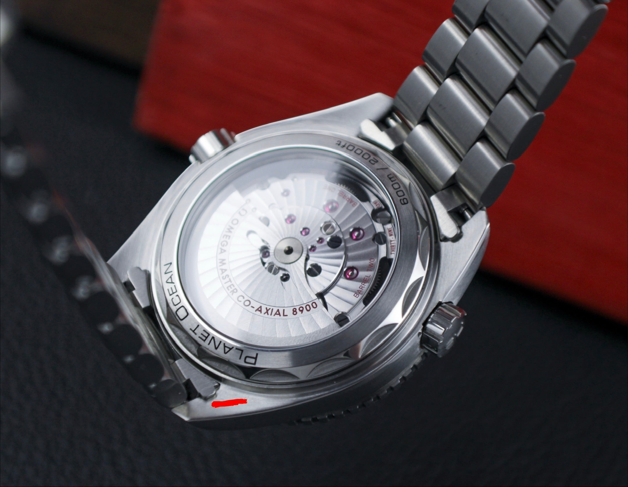Omega Seamaster Planet Ocean 600M 215.30.44.21.04.001 “Creamsicle” White Dial Orange Bezel