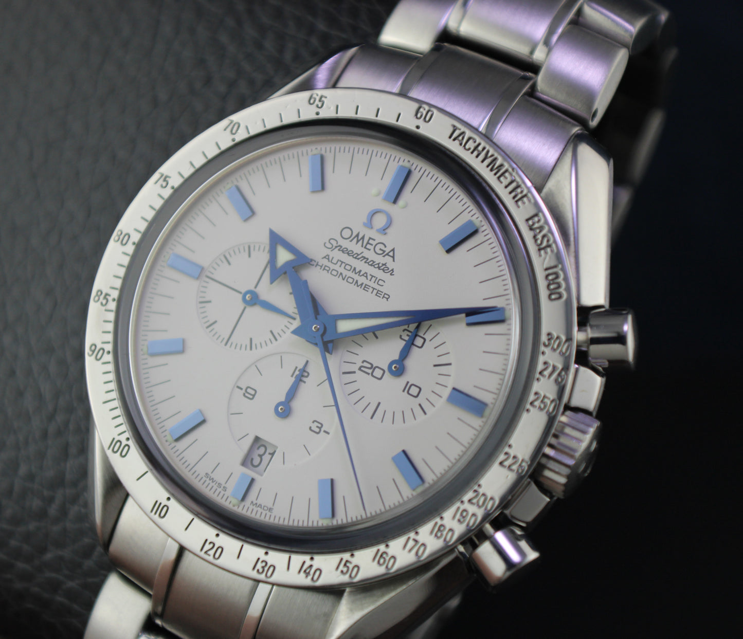 OMEGA Speedmaster Broad Arrow 3551.20.00 Box & Papers Chronograph Stainless Steel