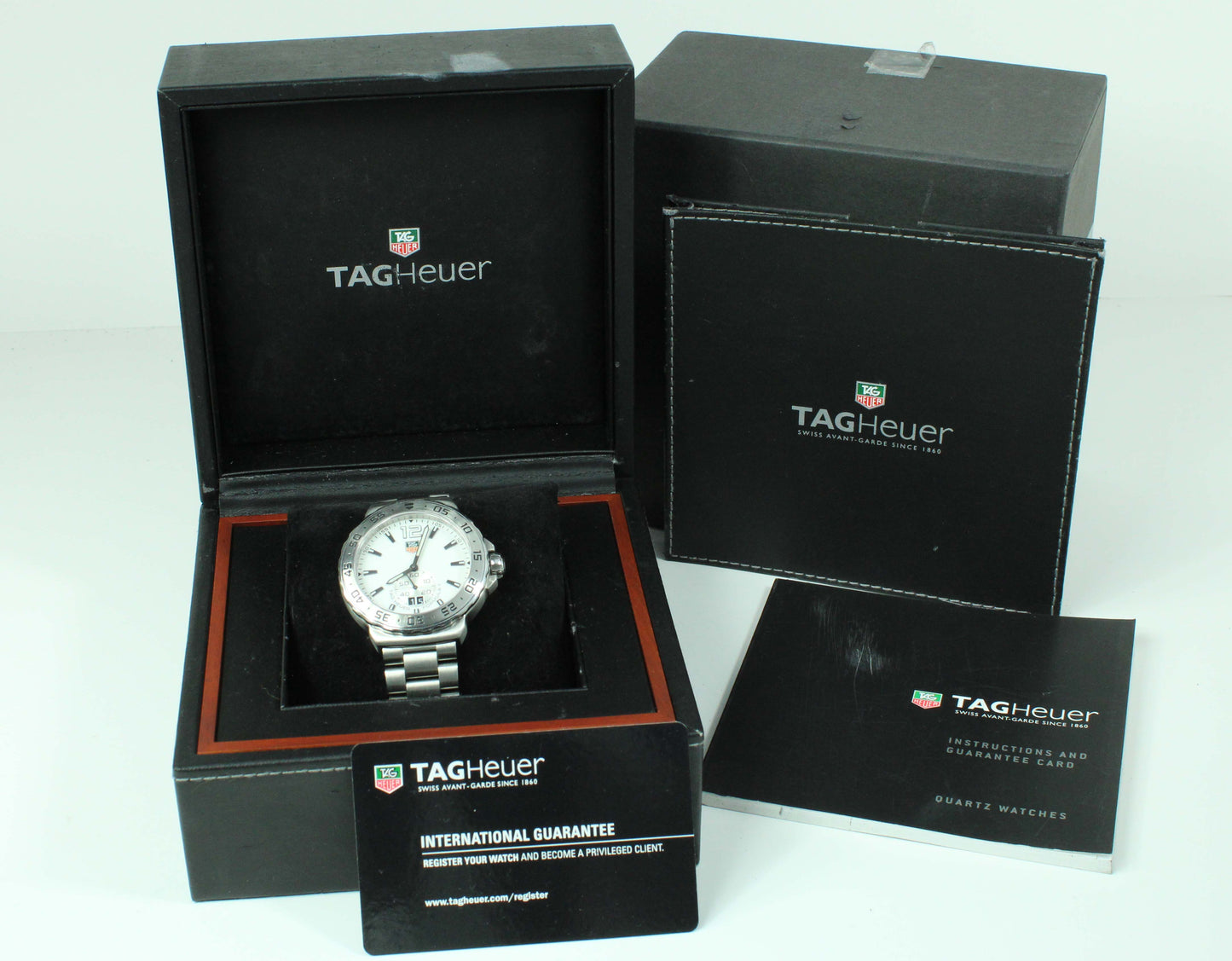 Tag Heuer Formula 1 Stainless White Dial 42mm