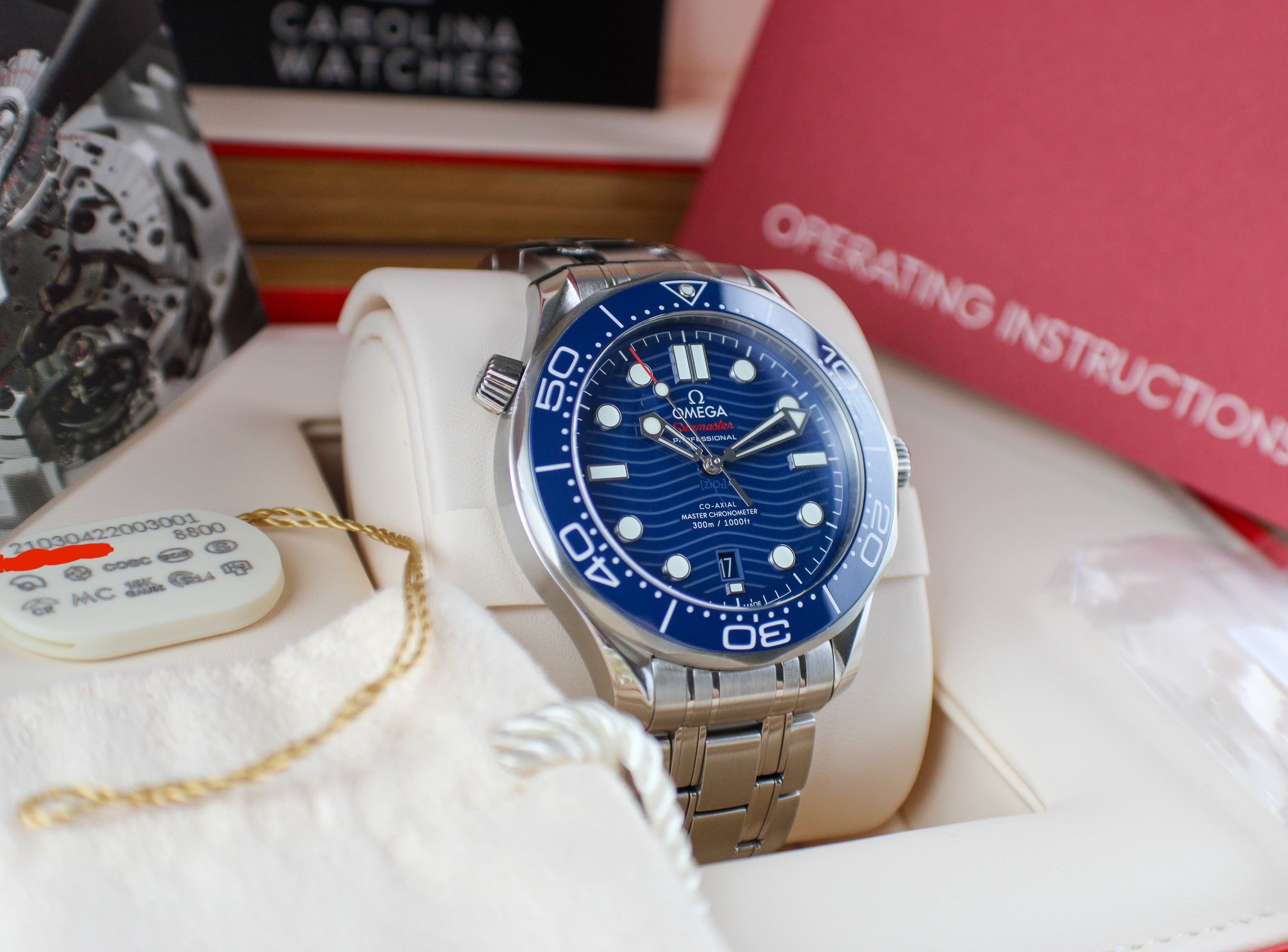 OMEGA Seamaster Diver 300M 210.30.42.20.03.001 Blue 42mm