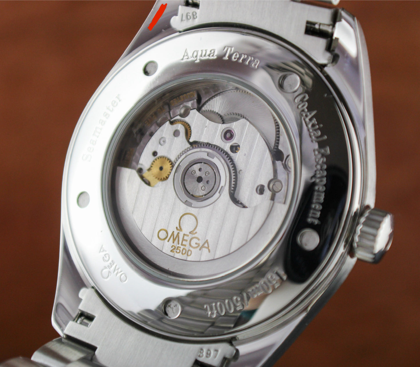 OMEGA Seamaster Aqua Terra 2502.80.00 Co-Axial Blue Dial Stainless Steel