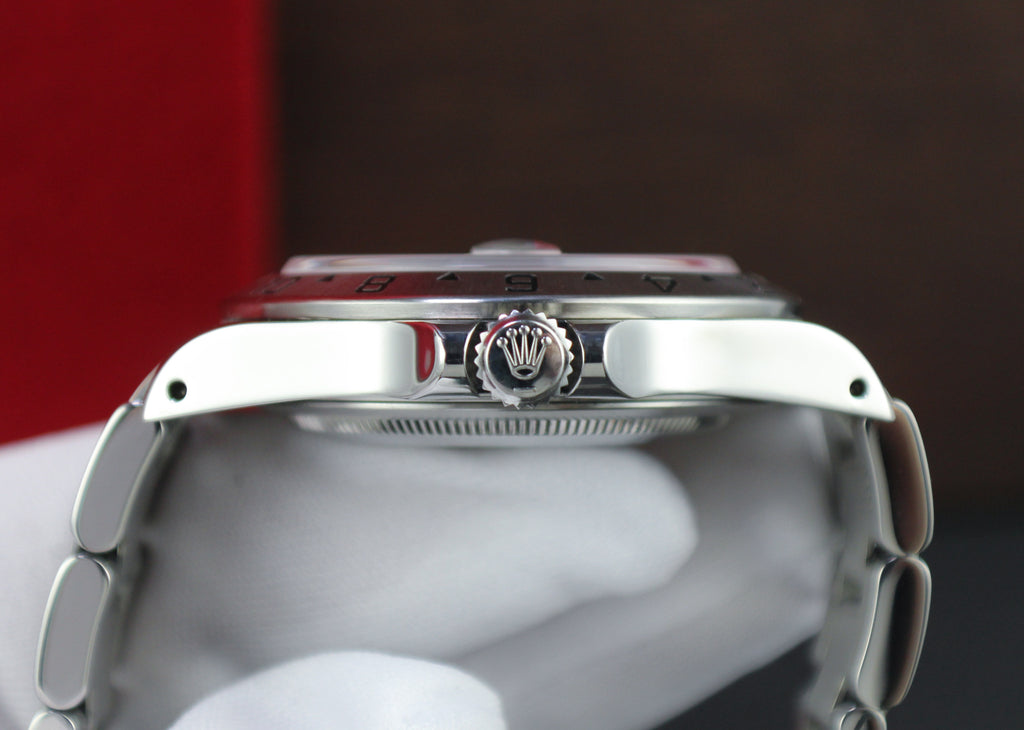 Rolex Explorer II Polar 16570 White Dial 40mm Stainless Steel Oyster Box