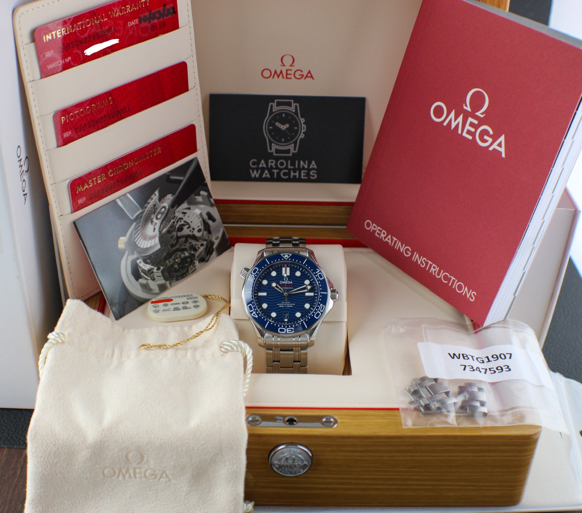 OMEGA Seamaster Diver 300M 210.30.42.20.03.001 Blue 42mm