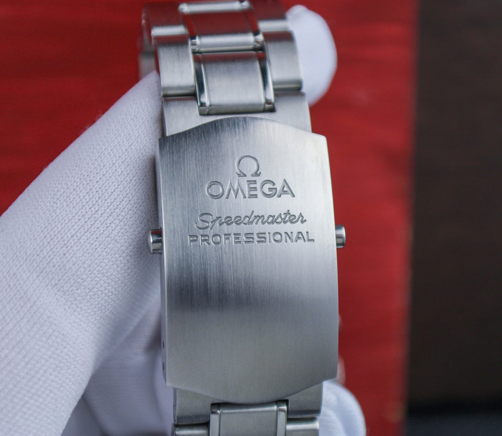 OMEGA Speedmaster Moonwatch Professional 42mm 311.33.42.30.01.002 Big Box Complete Set 4 OEM Bands