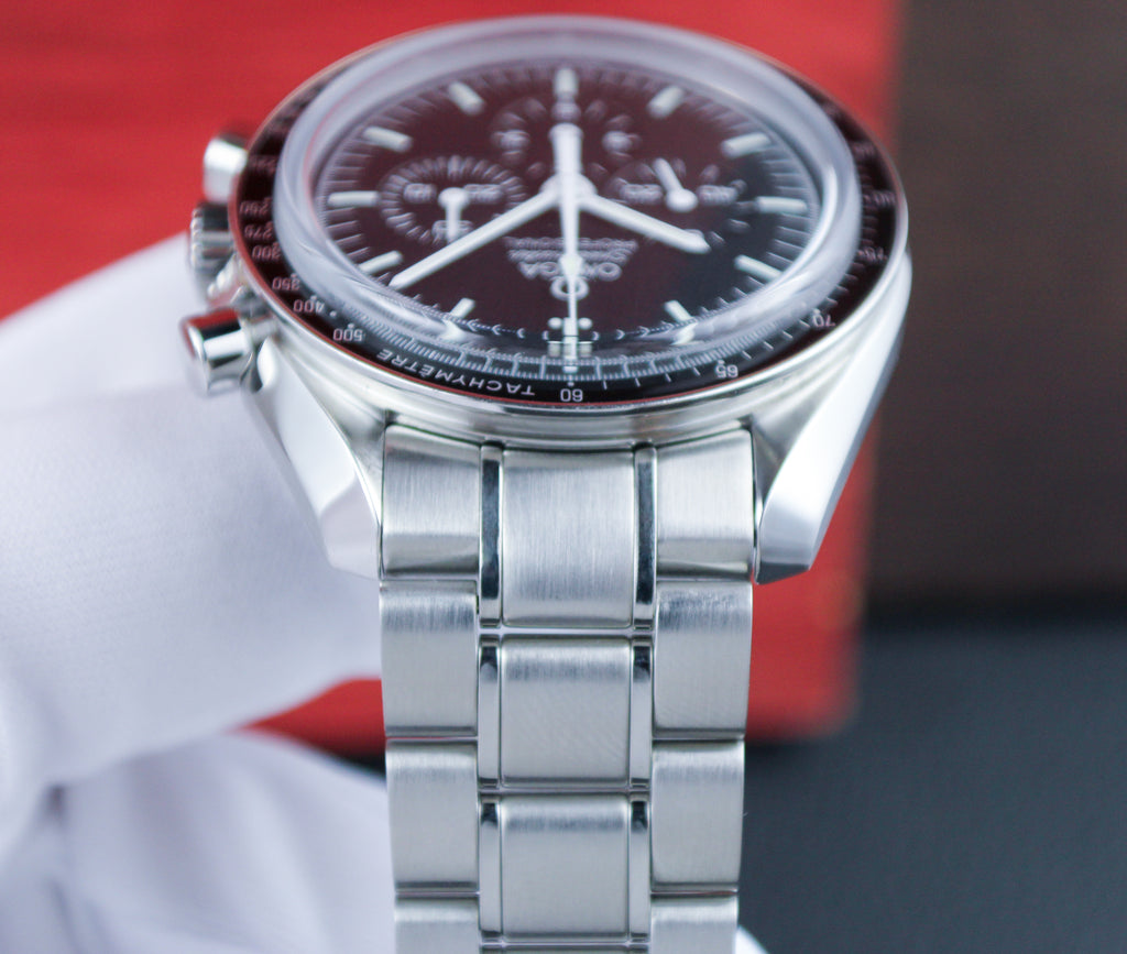 OMEGA Speedmaster Moonwatch Professional 42mm 311.33.42.30.01.002 Big Box Complete Set 4 OEM Bands