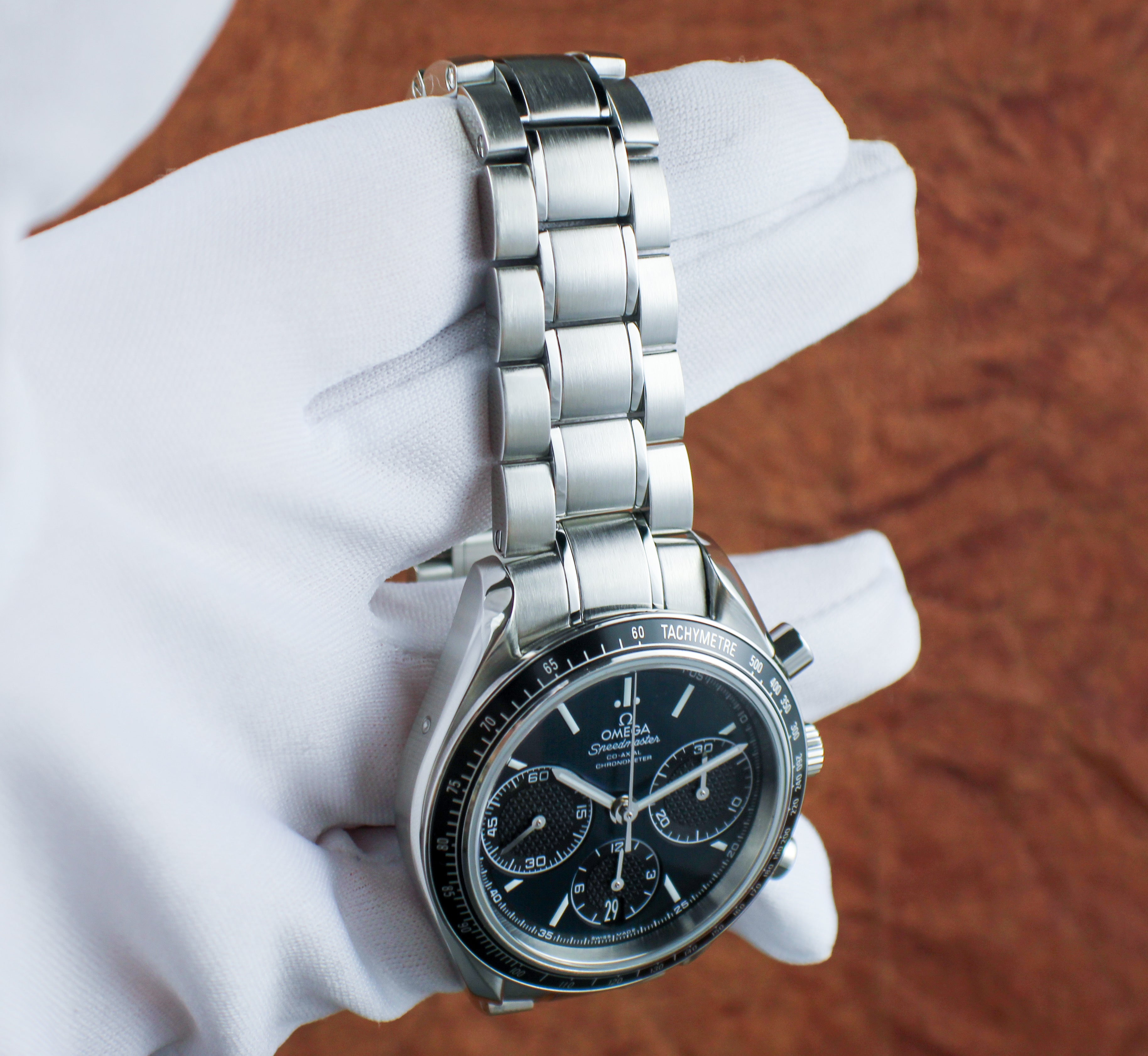 OMEGA Speedmaster Racing 326.30.40.50.03.001 Blue Dial Box & Papers Steel 40mm
