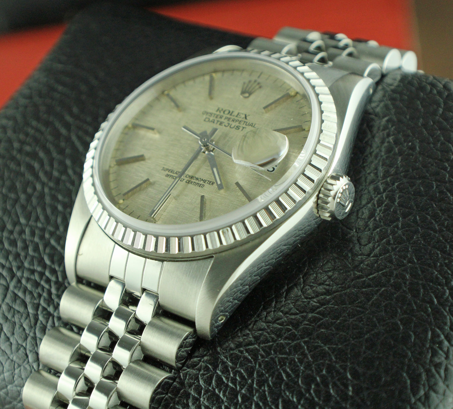 Rolex Datejust 16220 Oyster Stainless Steel Watch