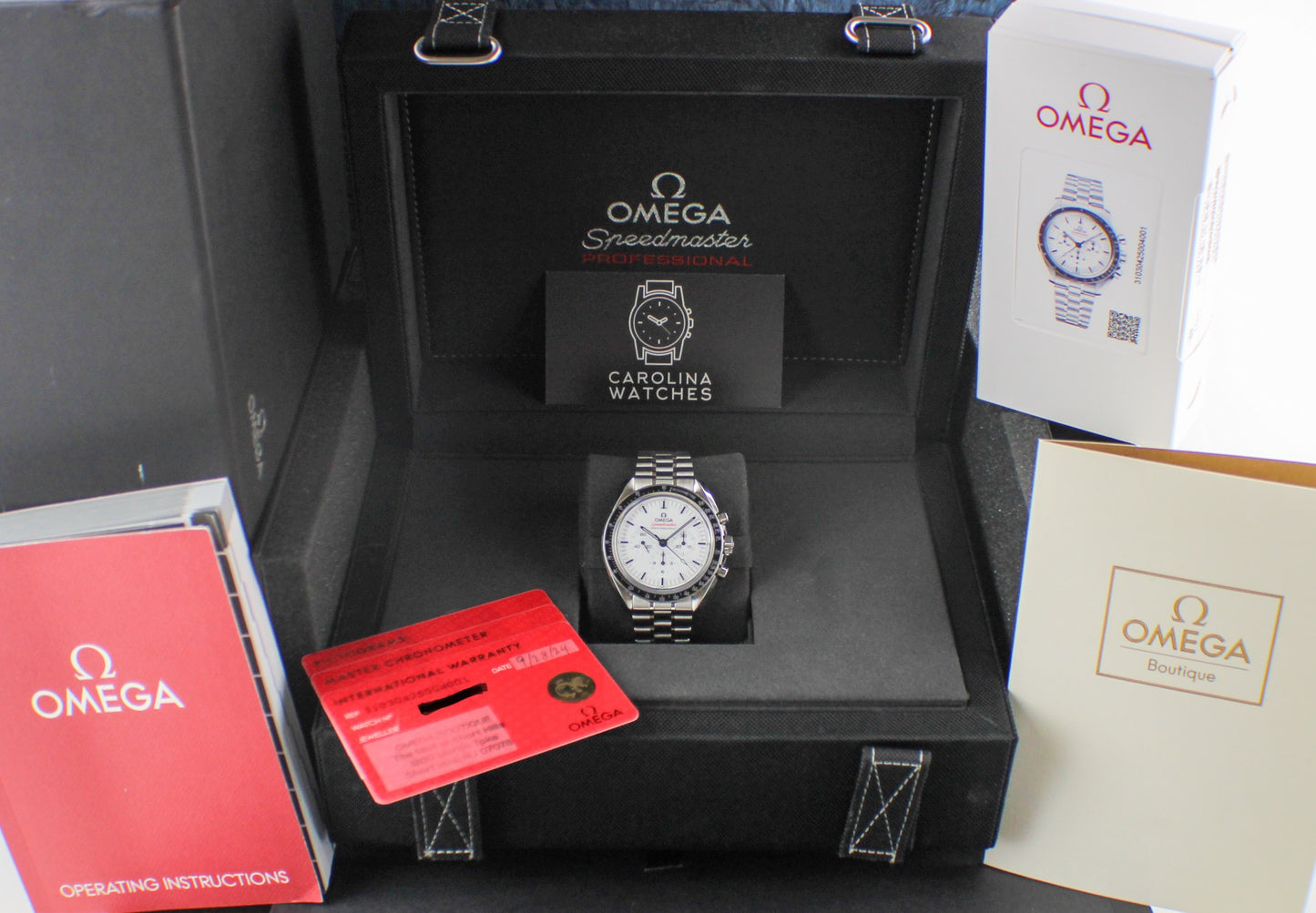 OMEGA Speedmaster Moonwatch Professional 310.30.42.50.04.001 White Box & Papers