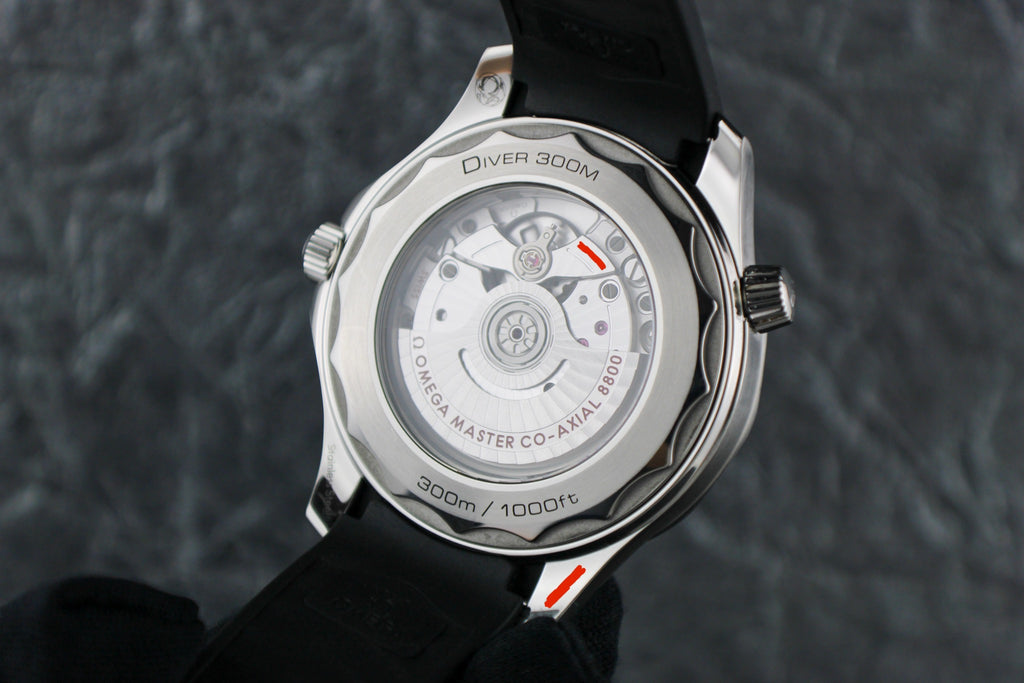 OMEGA Seamaster Diver 300M 210.32.42.20.04.001 White Dial OEM Rubber Strap