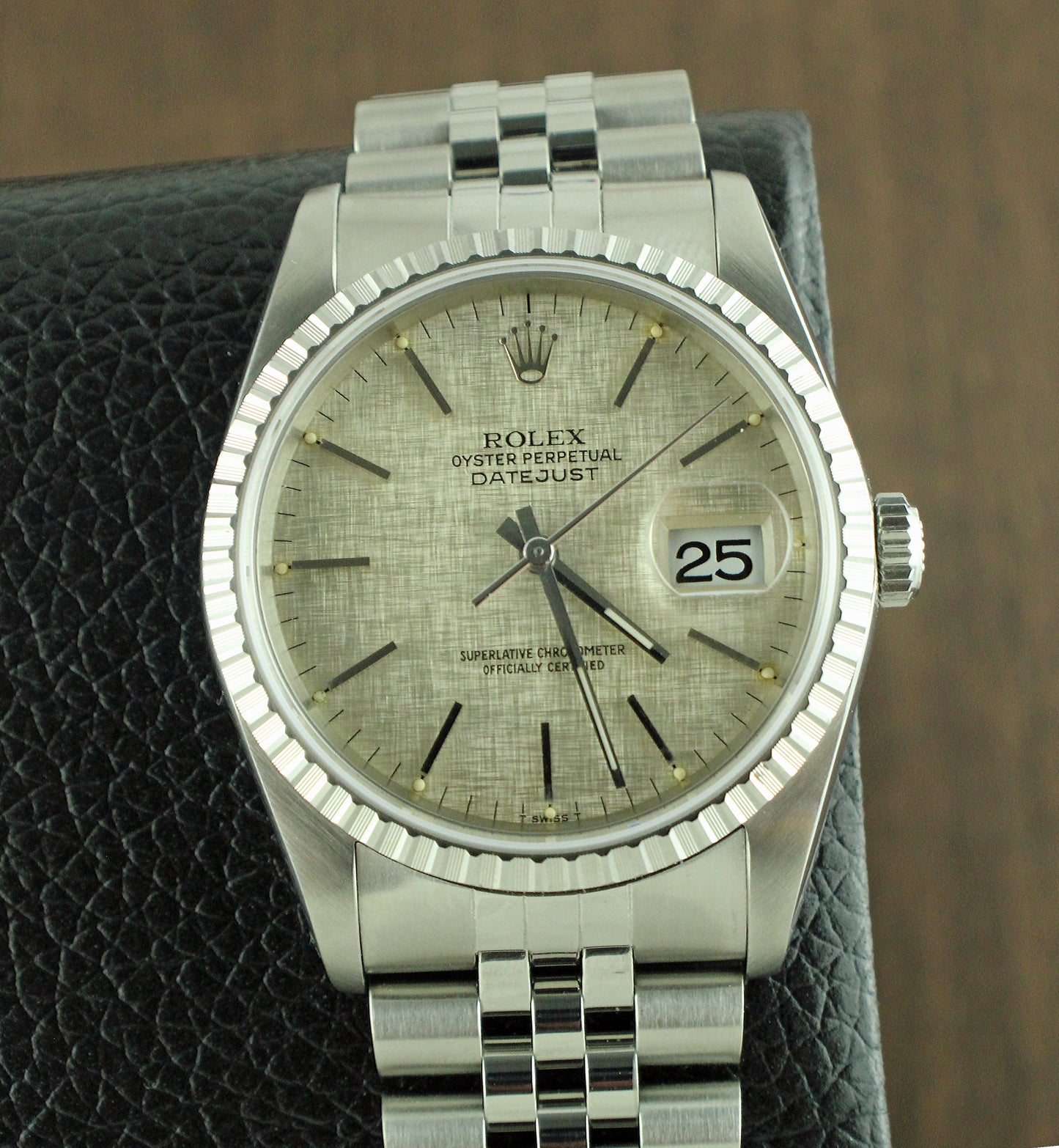 Rolex Datejust 16220 Oyster Stainless Steel Watch