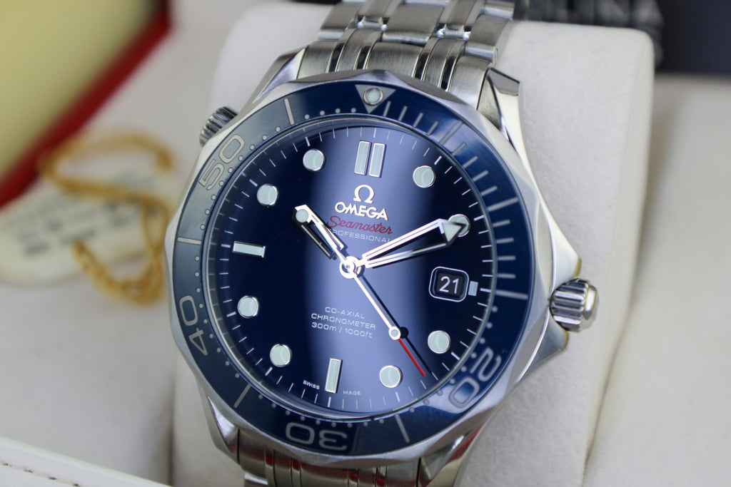 OMEGA Seamaster Diver 300M 212.30.41.20.03.001 Blue Dial Stainless Steel Ceramic