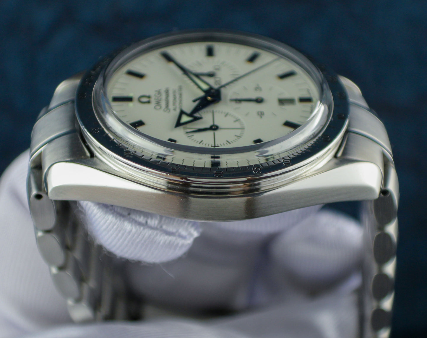 OMEGA Speedmaster Broad Arrow 3551.20.00 Box & Papers Chronograph Stainless Steel